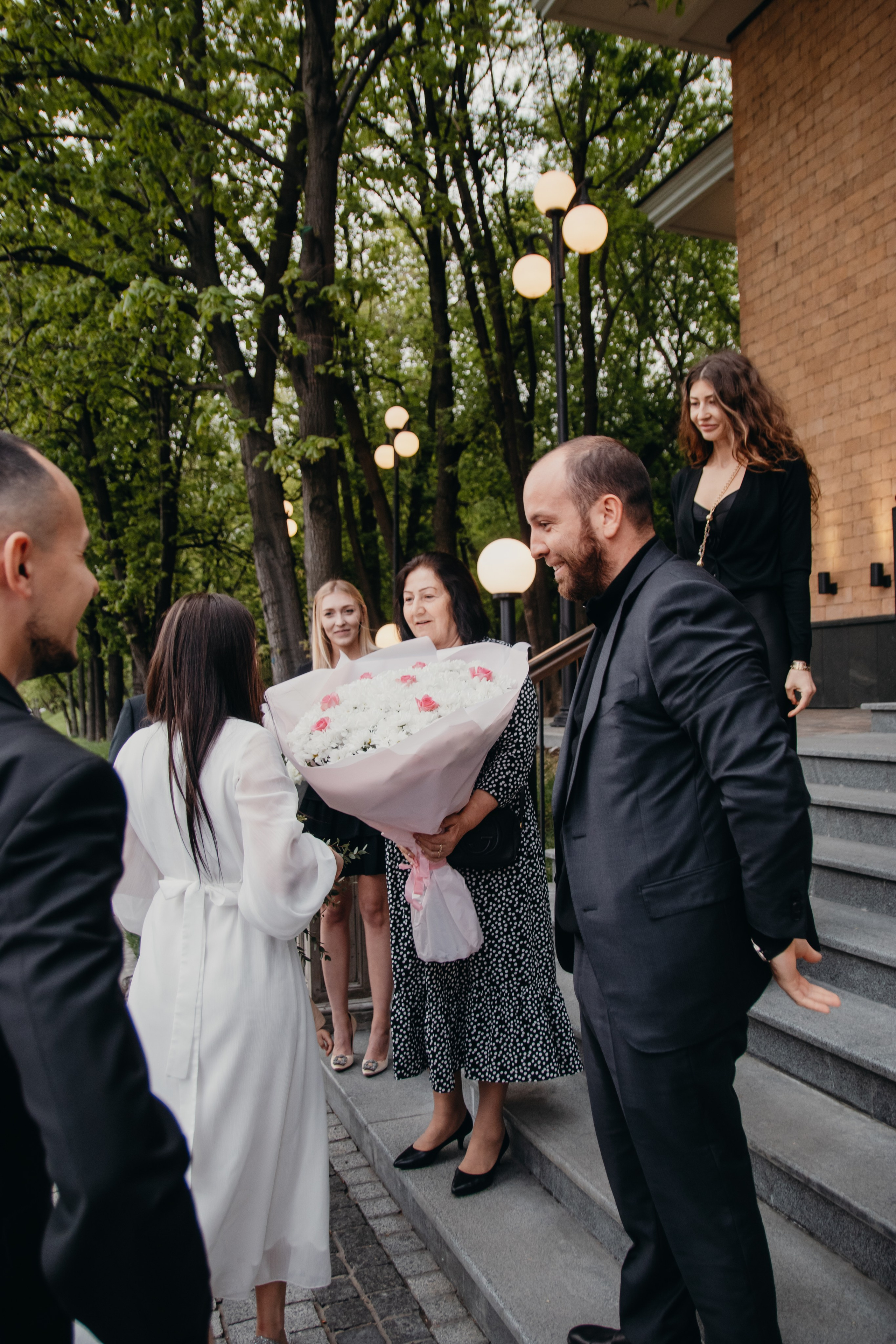 Свадебный ужин. Семейный фотограф в Москве