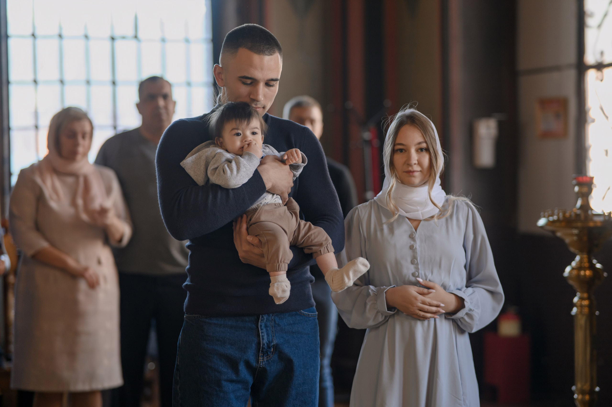Таинство крещения Ванечки. Свадебный фотограф Краснодар Елена Воробьева