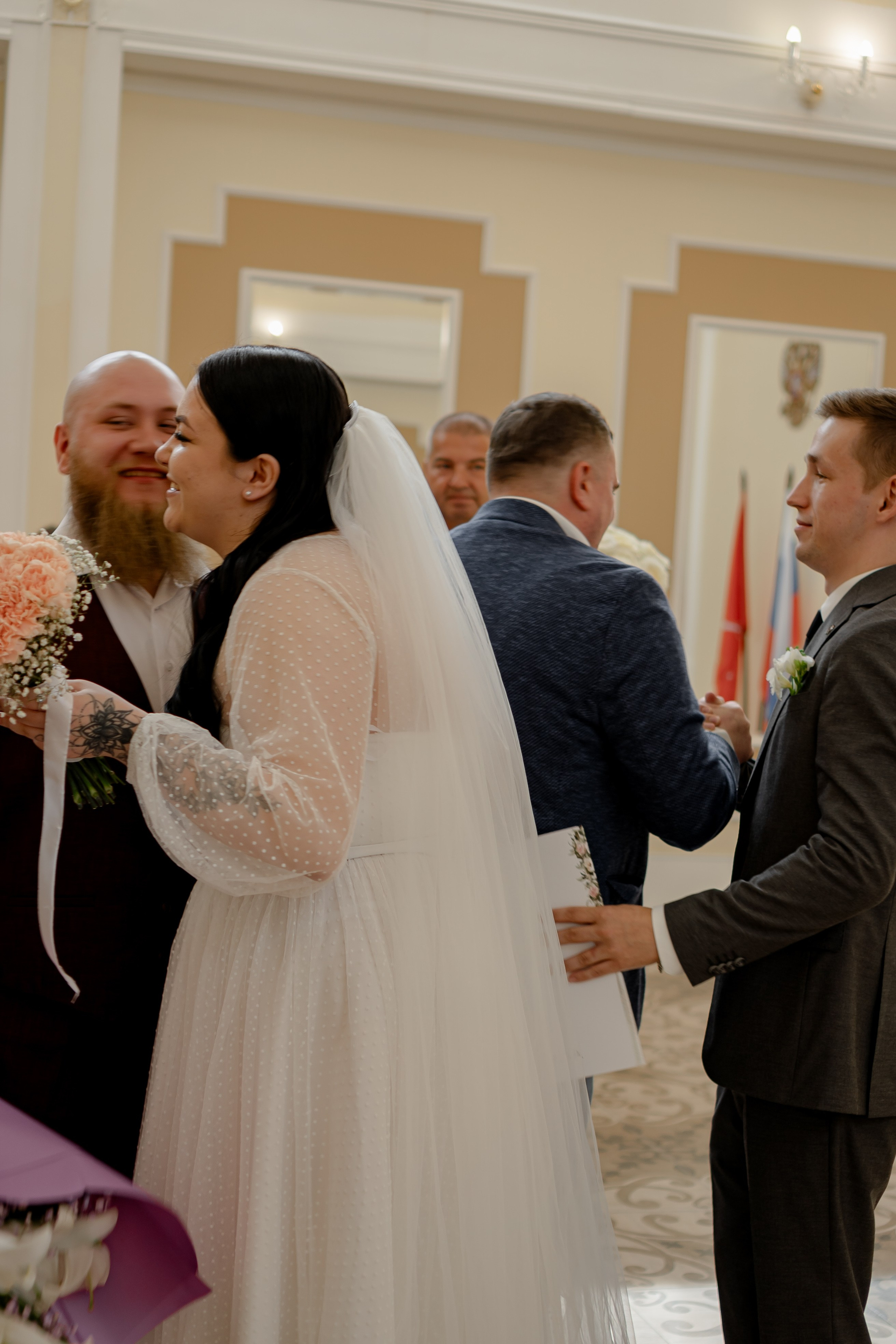 СВАДЕБНАЯ СЬЕМКА В ЗАГСЕ И БАНКЕТ. Профессиональный фотограф, Санкт-Петербург — Виктория Богомолова