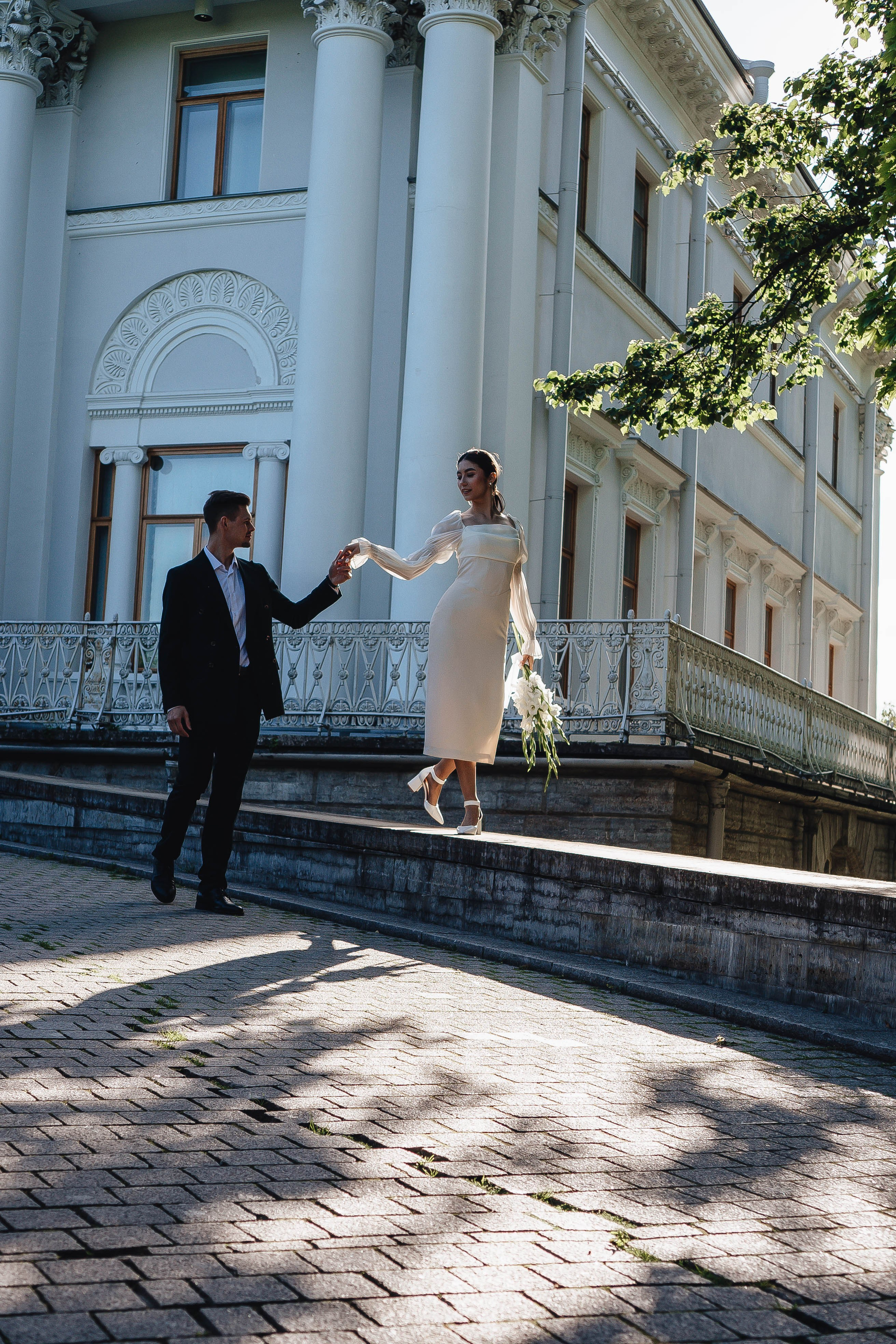 СВАДЕБНАЯ СЬЕМКА НА РАССВЕТЕ НА ЕЛАГИНОМ ОСТОРОВЕ. Профессиональный фотограф, Санкт-Петербург — Виктория Богомолова