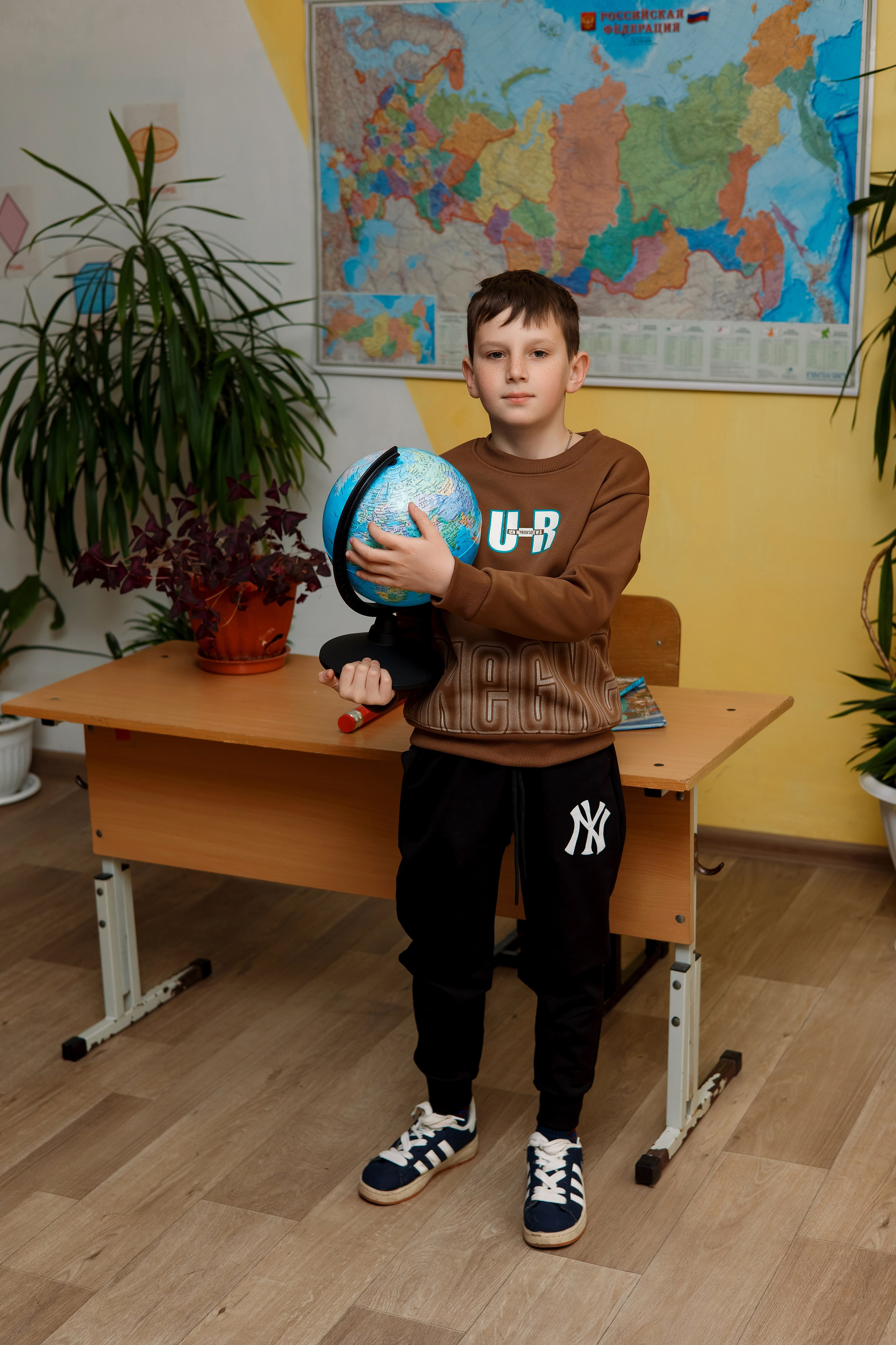 4 класс с. Барабаш. Фотограф Любовь Корниенко, Примоский край