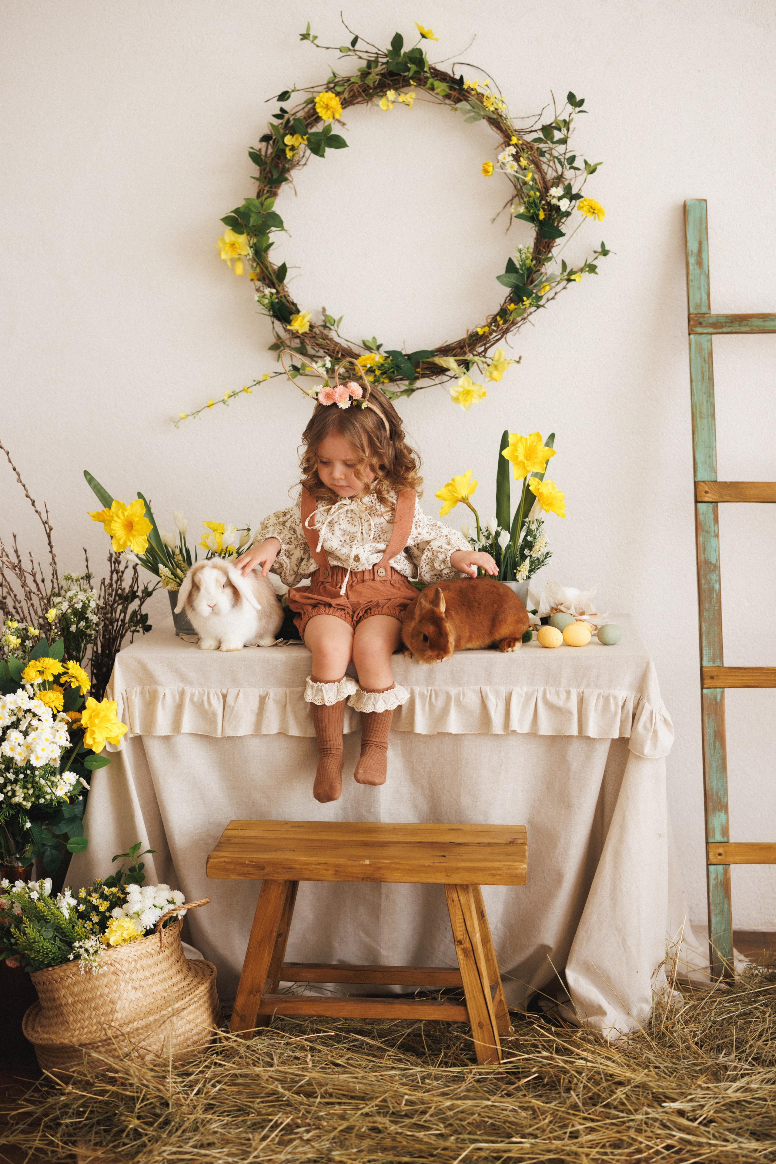 Пасхальная фотосессия в фотостудии «Mestone». Семейный и детский фотограф в Краснодаре Анна Трашкова