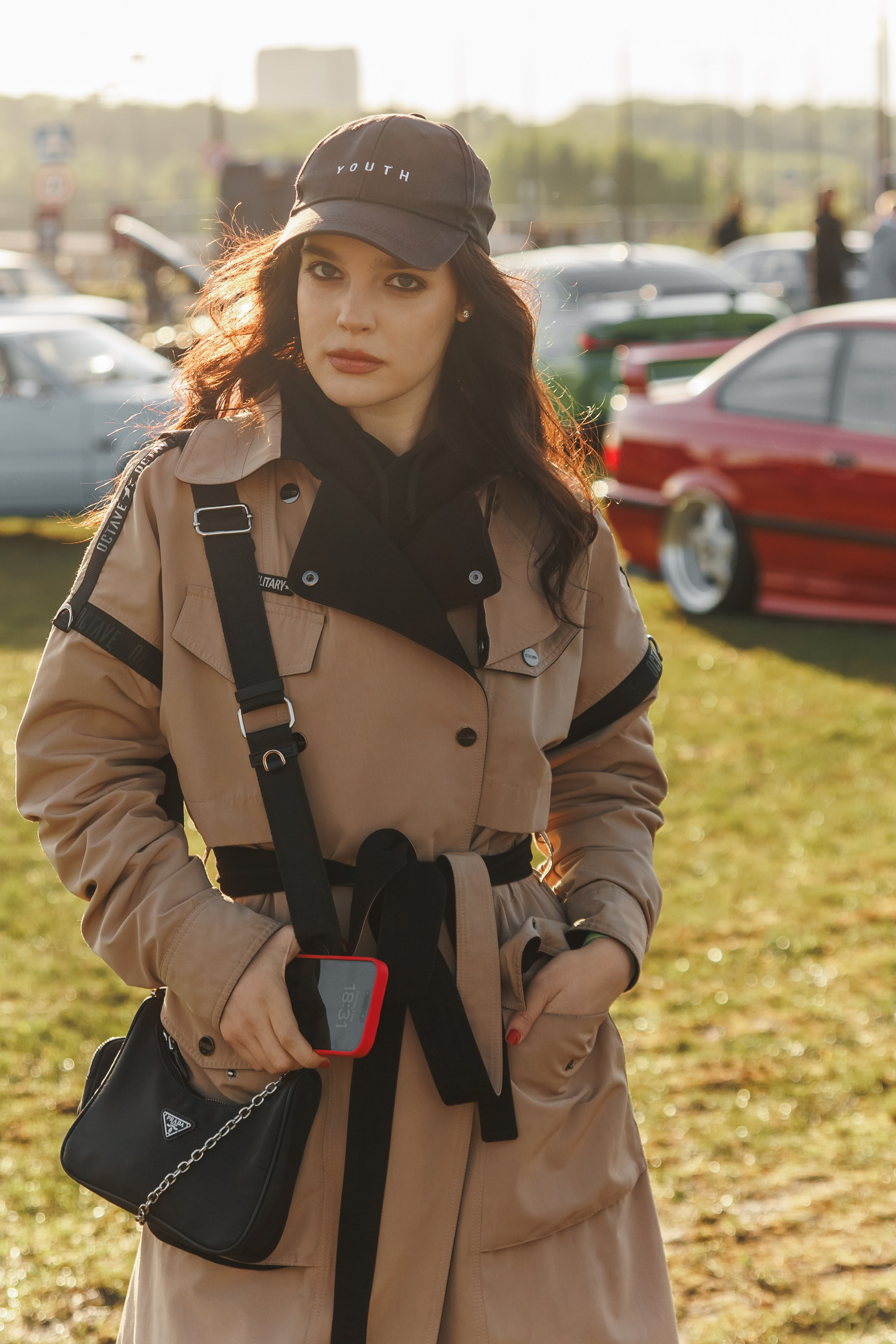 Выставка и дрифт машин. Репортажный фотограф. Москва. Алина Ланская