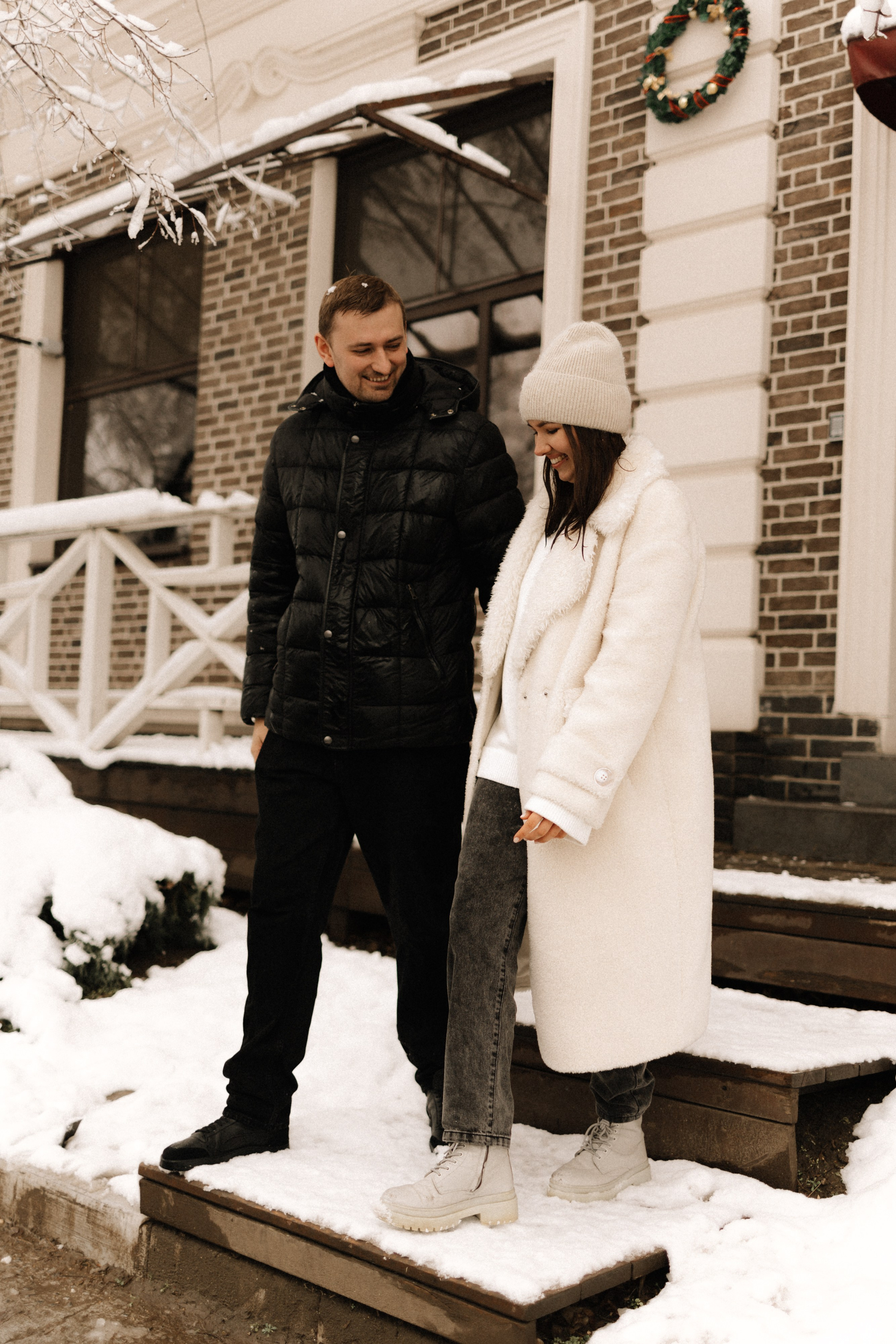 Артём и Ксюша. Зима. Семейный фотограф в Краснодаре Храмова Анна