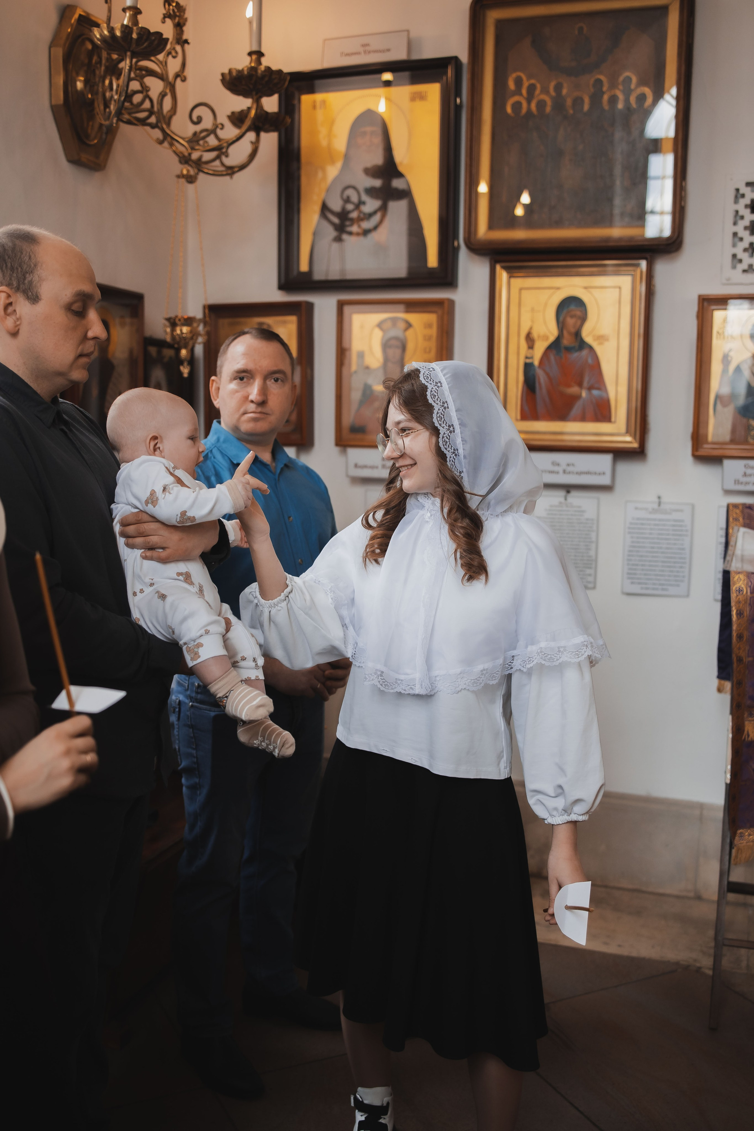 Крещение Дмитрия. Семейный, индивидуальный фотограф в Москве Ангели Марина