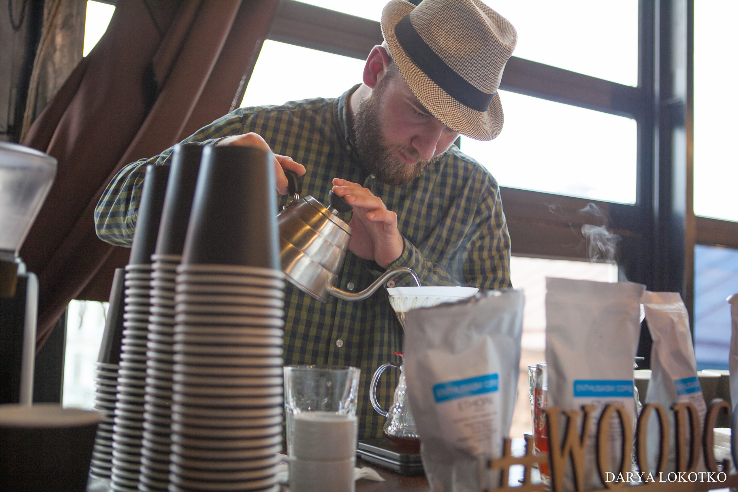 Лекция от Woodcoffee + дегустация кофе. Фотограф Дарья Локотко в Красноярске