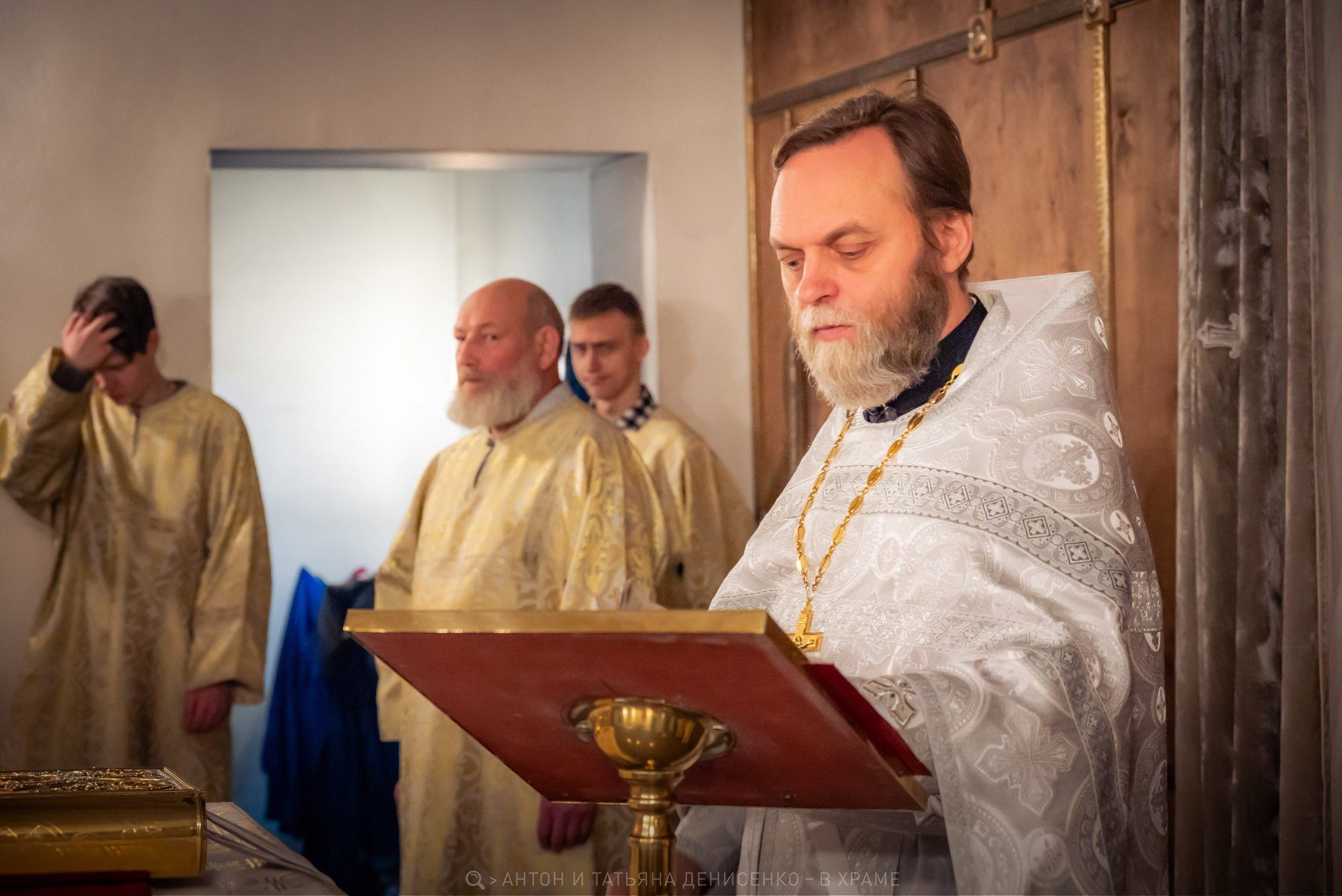 Храм Алексия Мечева в Вешняках. Рождество Христово. Антон и Татьяна Денисенко — В храме