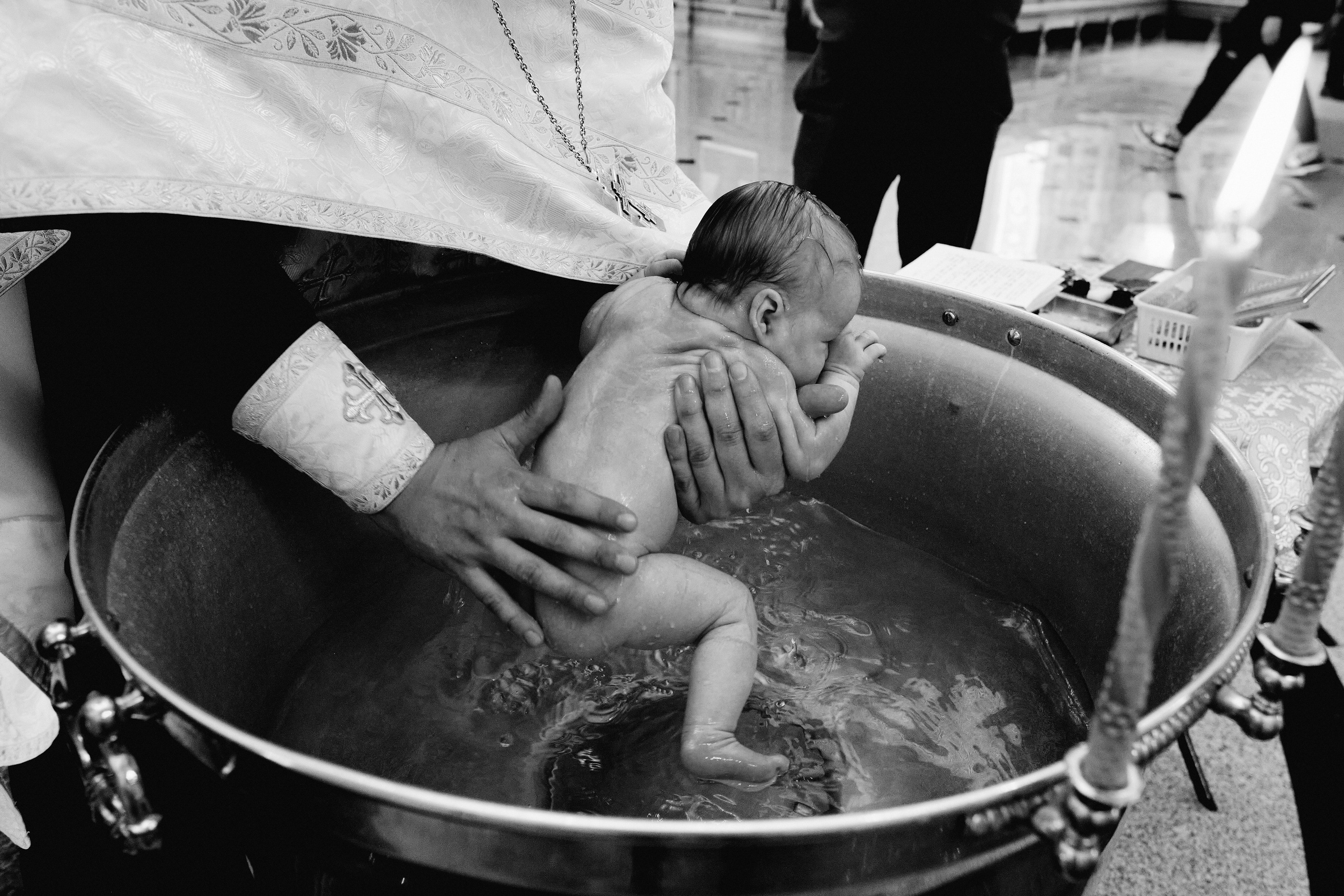Крещение маленькой малышки. Фотограф в Анапе и Краснодаре Тина