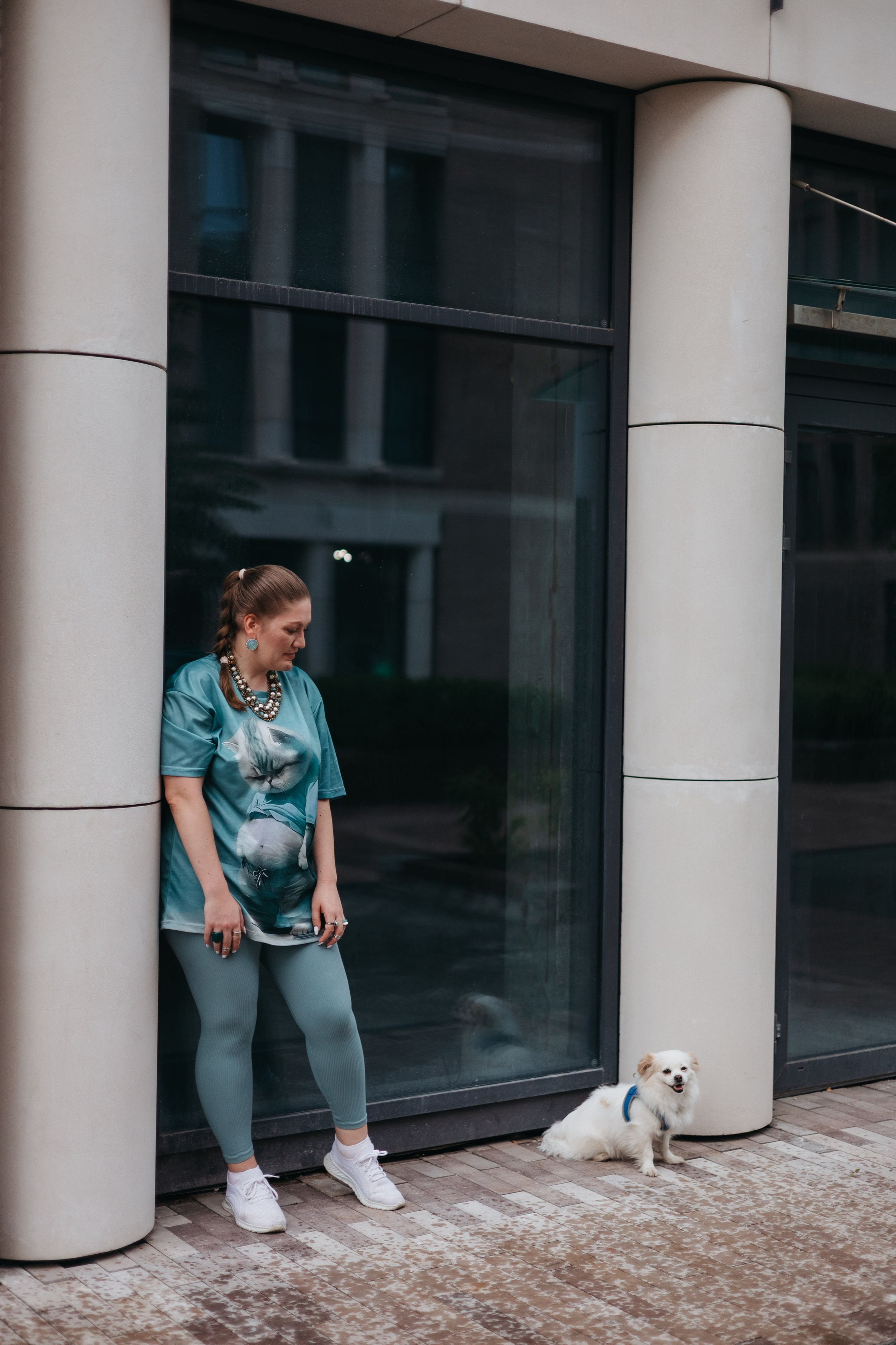 Александра и Айс. Фотограф животных Евгения Верцинская