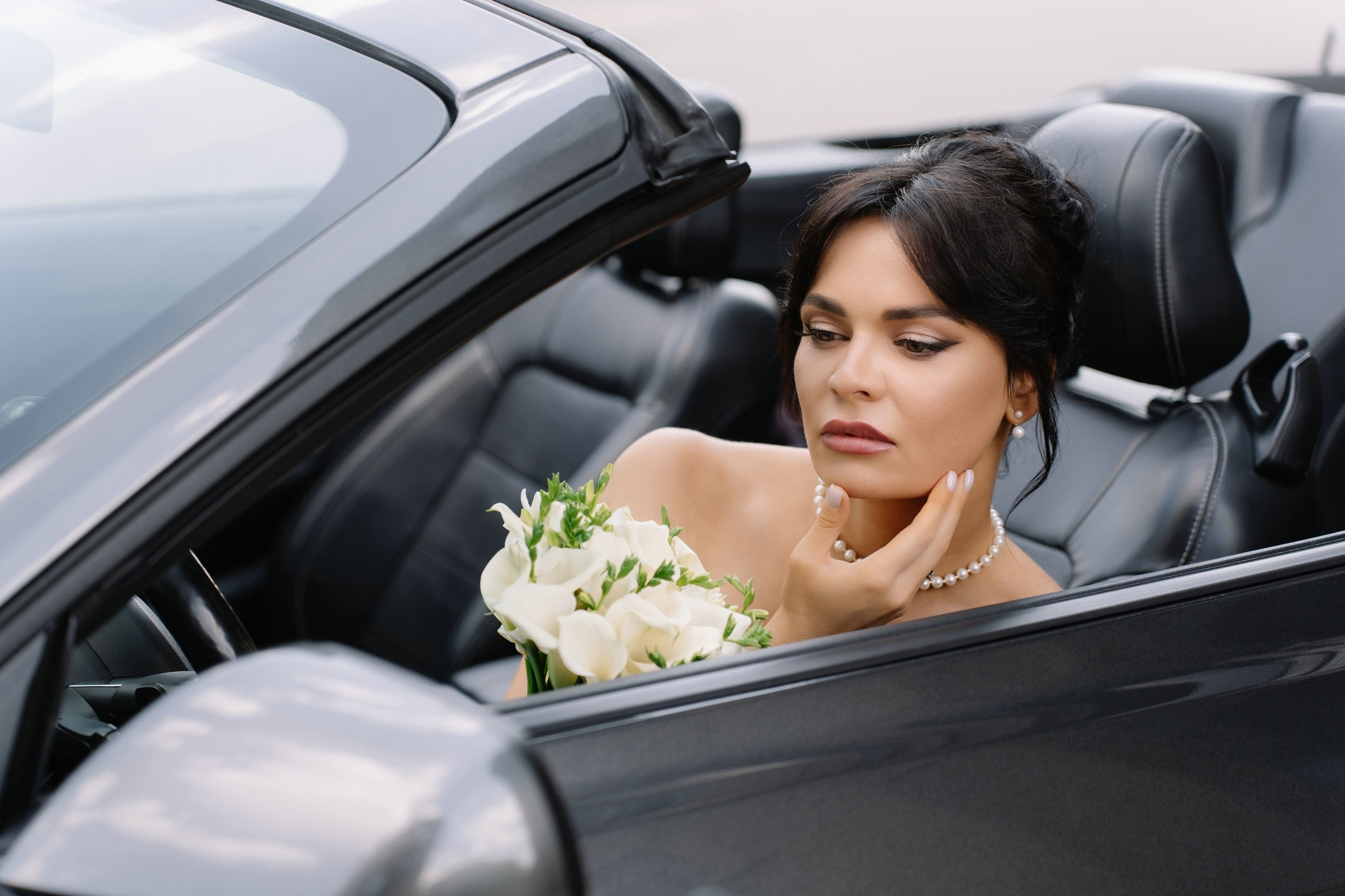 Свадебная фотосессия с кабриолетом. Свадебный и семейный фотограф в Москве Светлана Зоткина