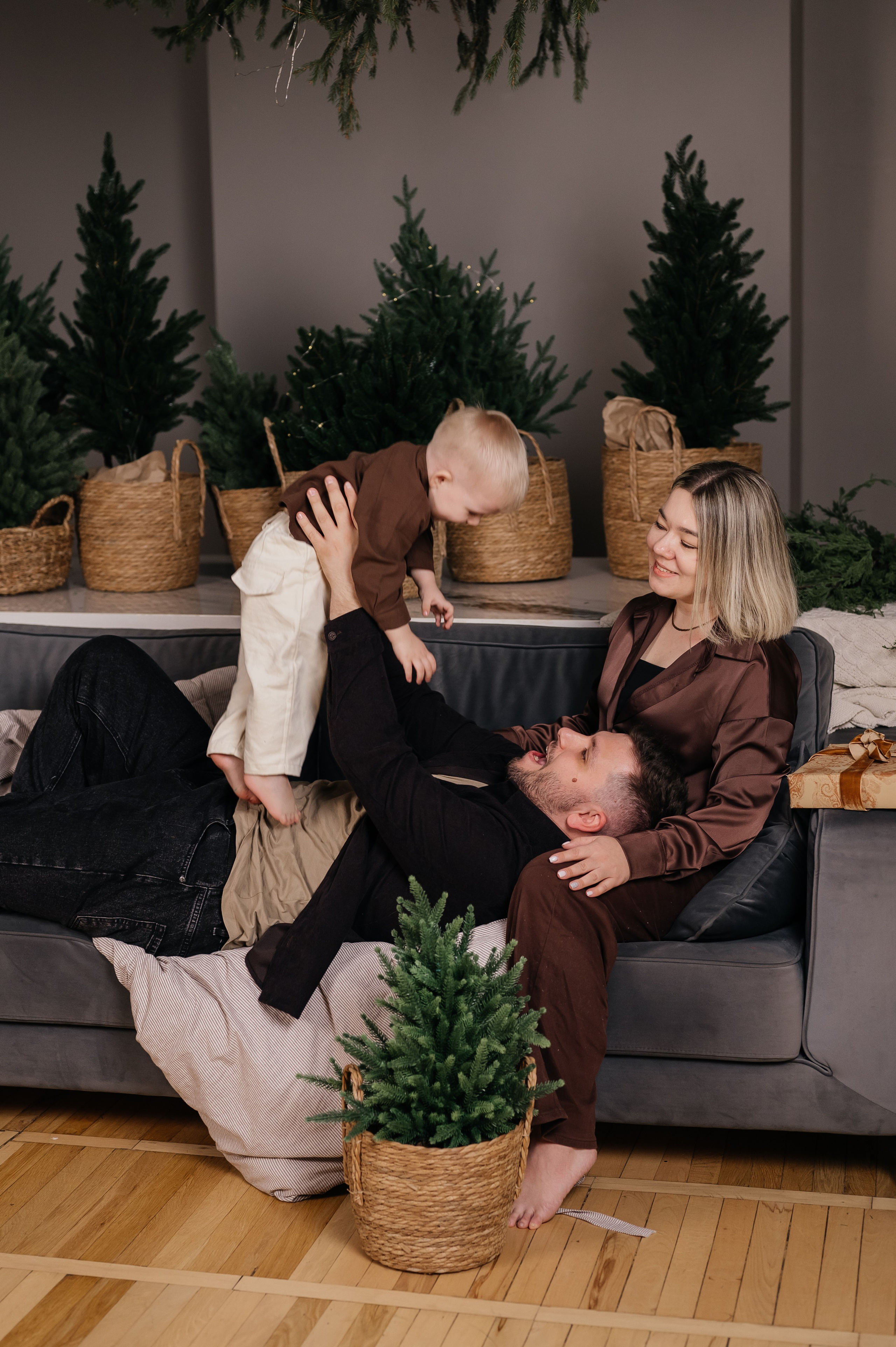 Новогодняя фотосессия. Свадебный и семейный фотограф в Краснодаре Алина Мельник