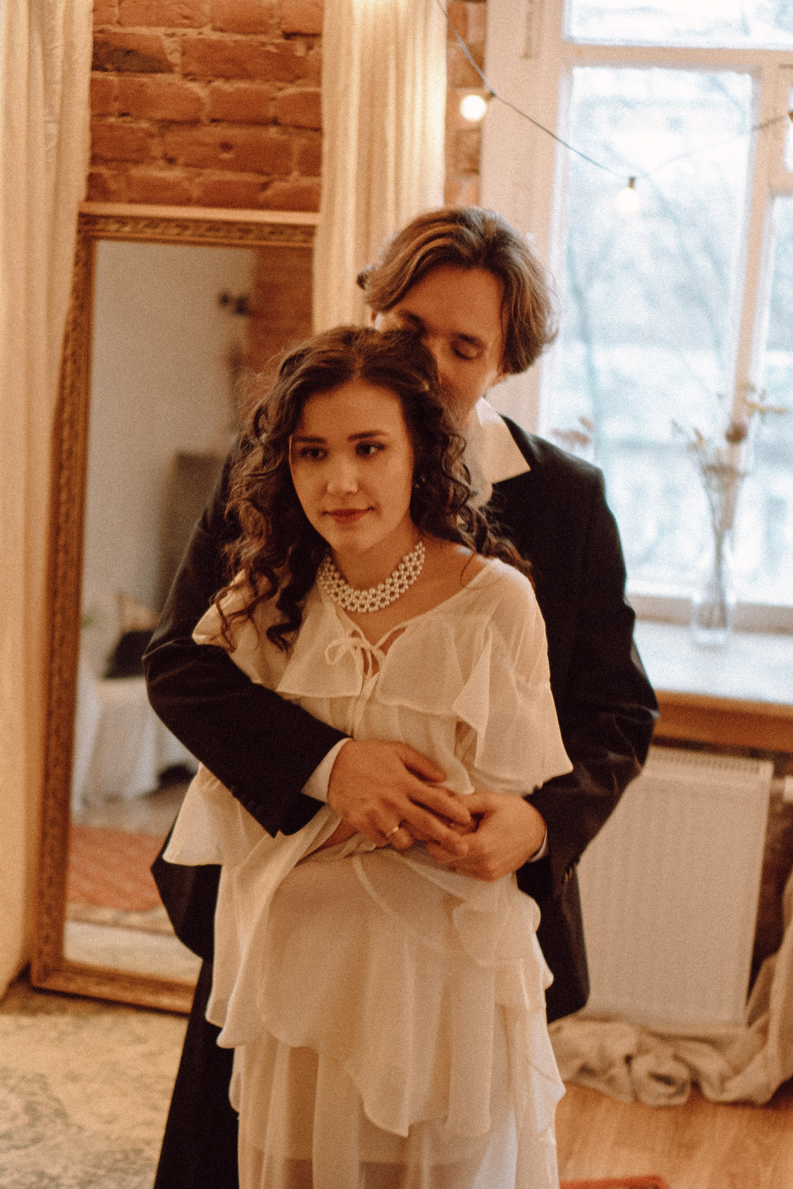 УТРО ЖЕНИХА И НЕВЕСТЫ В ФОТОСТУДИИ И ОСНОВНАЯ ФОТОСЕСИСИЯ ЗИМОЙ. Профессиональный фотограф, Санкт-Петербург — Виктория Богомолова