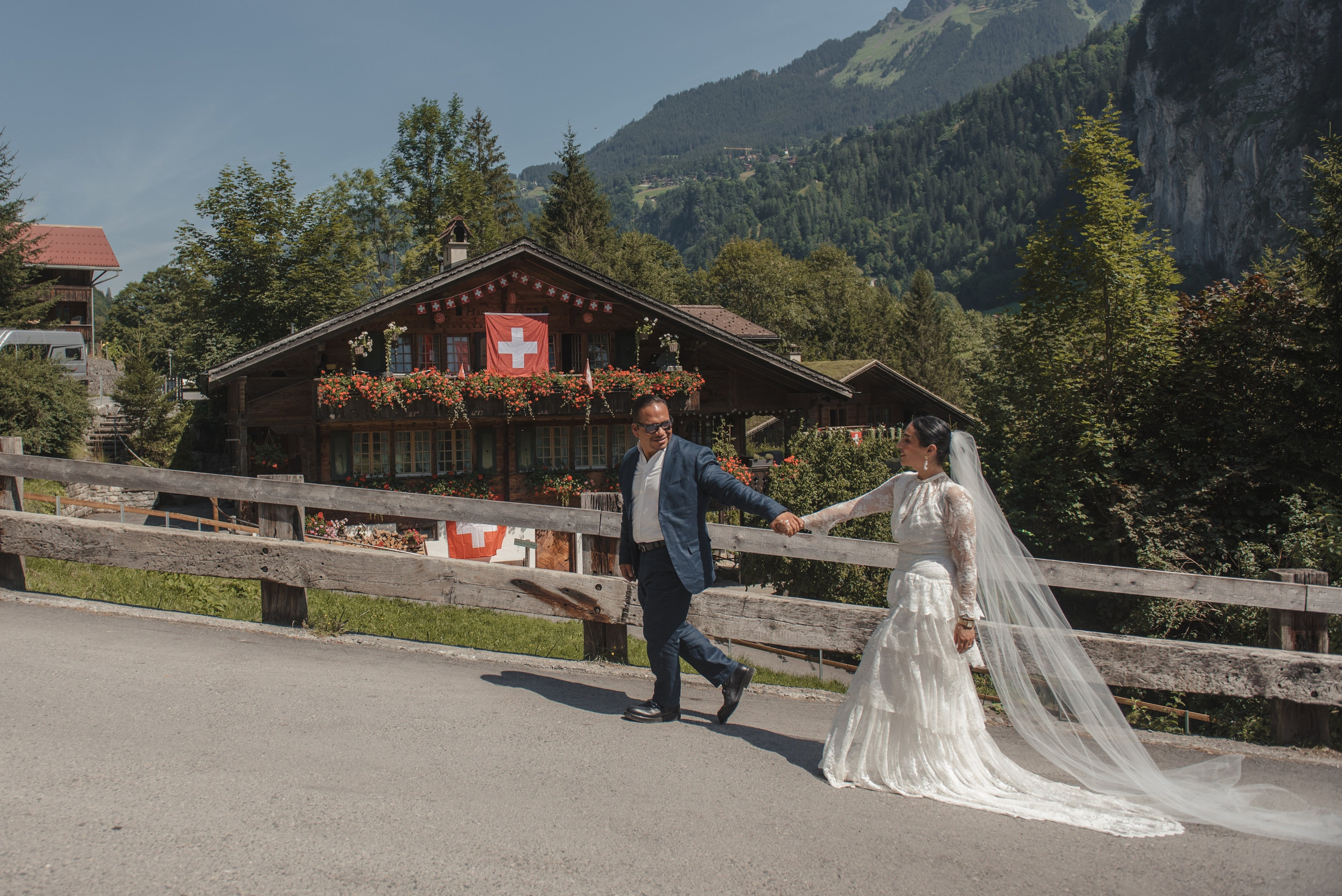 Berta & Orlando (Швейцария). Фотограф в Швейцарии и Европе Анна Алексеенко
