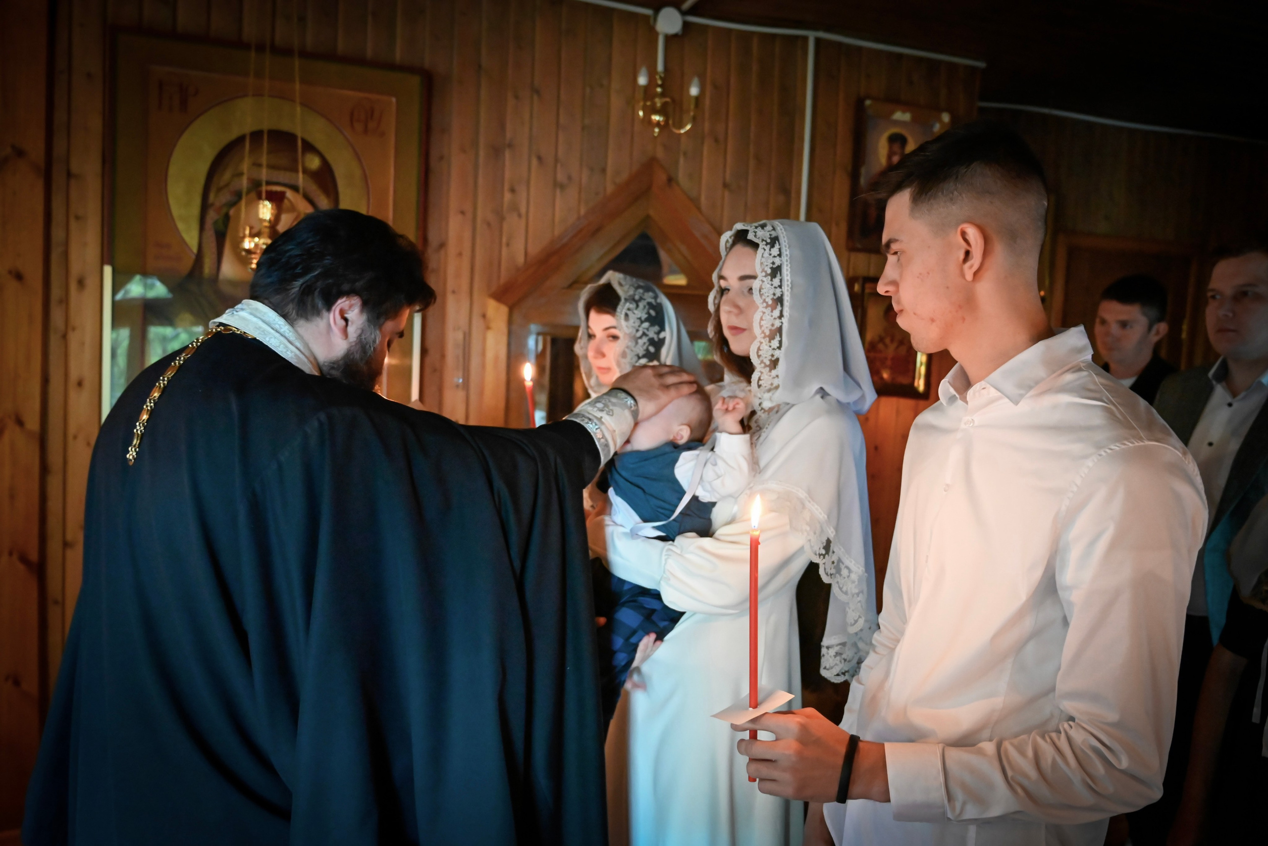 Крещение Чертаново мама Жанна. Семейный и детский фотограф Москва