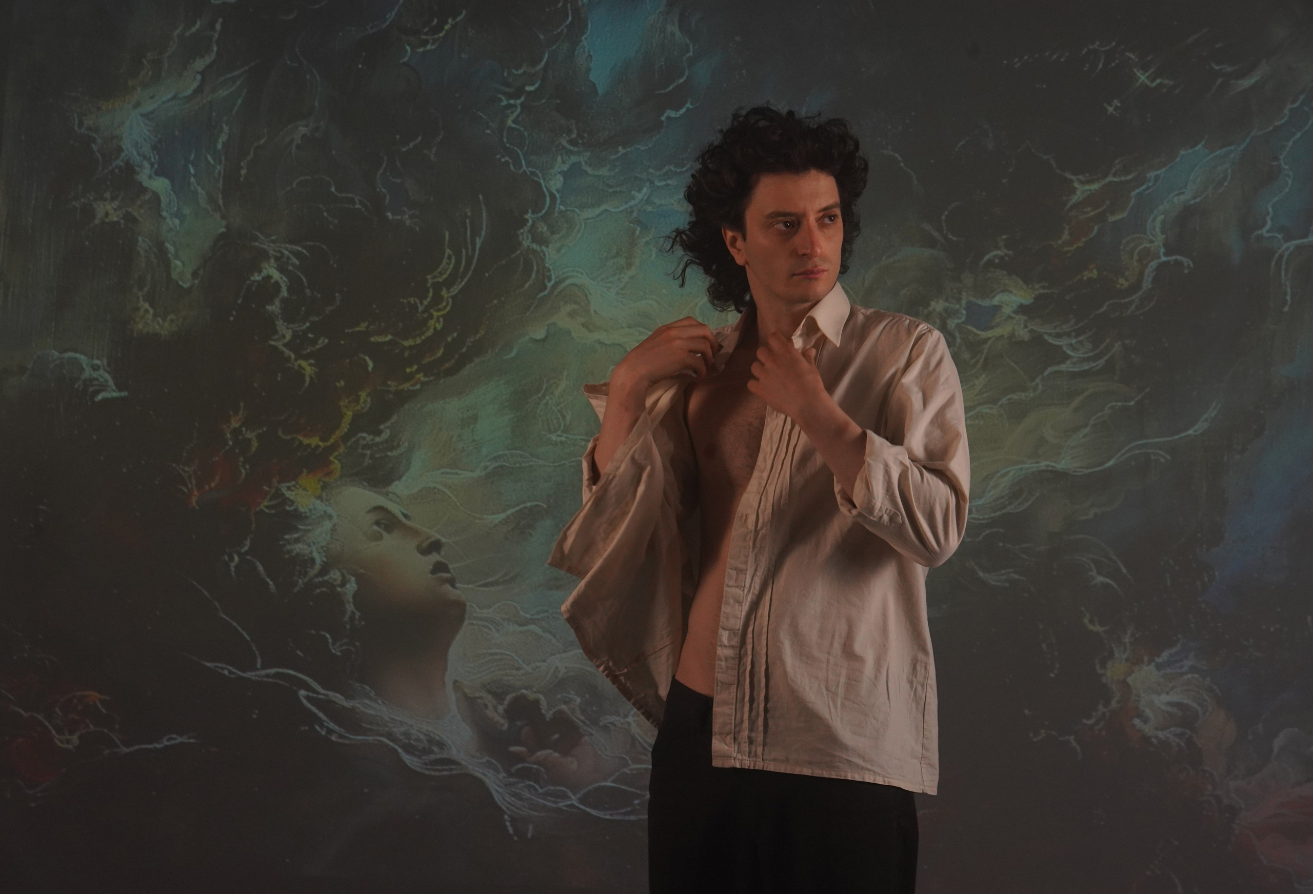 Фотосессия с проектором. Студийный и портретный фотограф в САНКТ-ПЕТЕРБУРГЕИрина Махаон