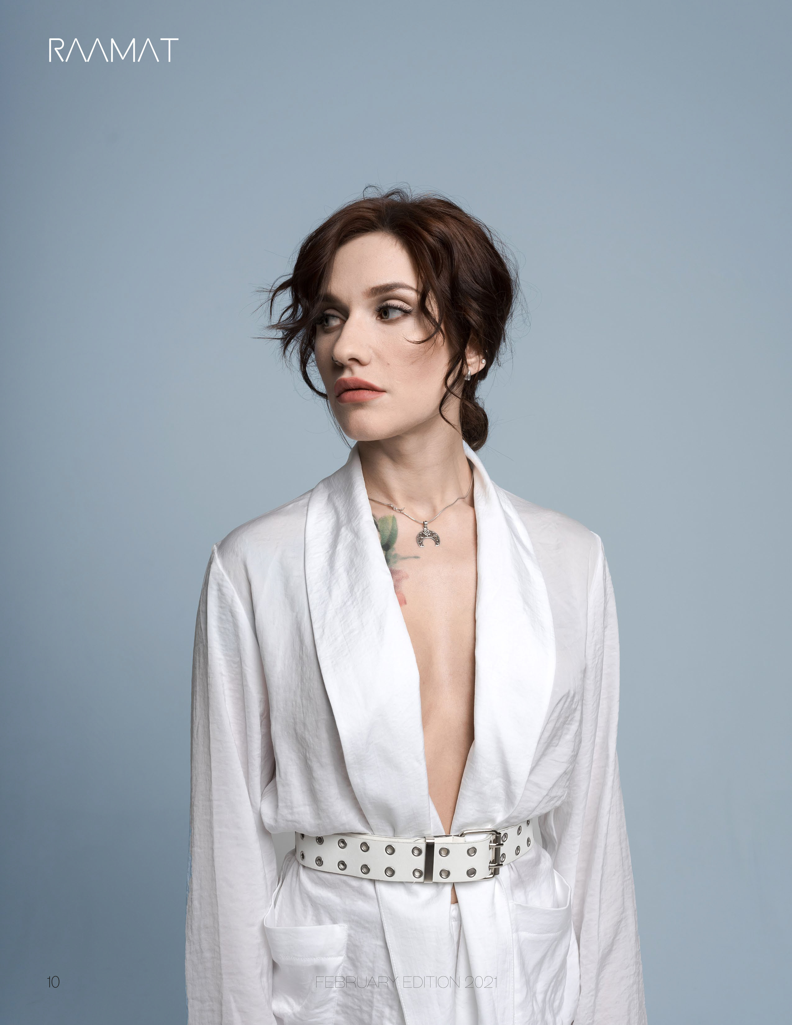 Raamat magazine. White suit. Съемка портретных фотографий в Краснодаре Егор Клейчин