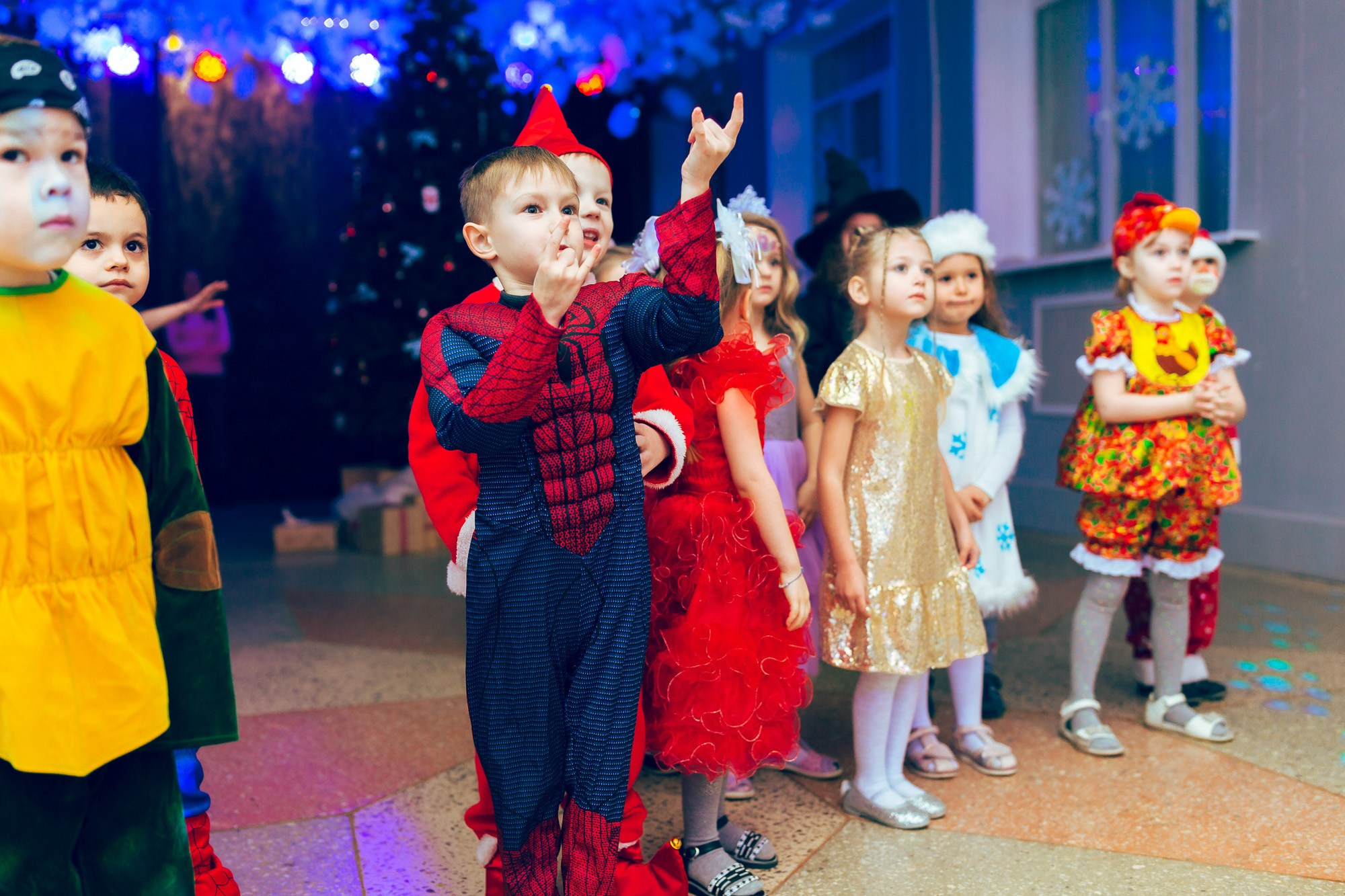 Новогодний детский утренник. Андрей Кровлин — фотограф в Славянке