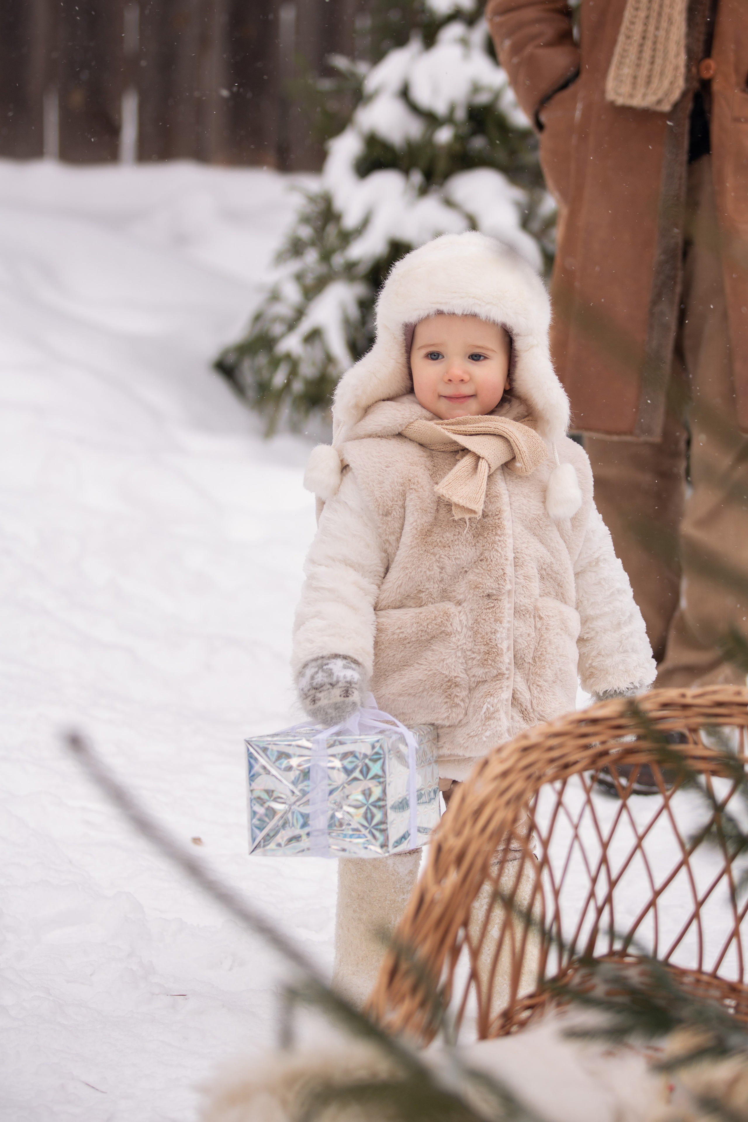 Зимняя прогулка. Семейный и детский фотограф в Москве Юлия
