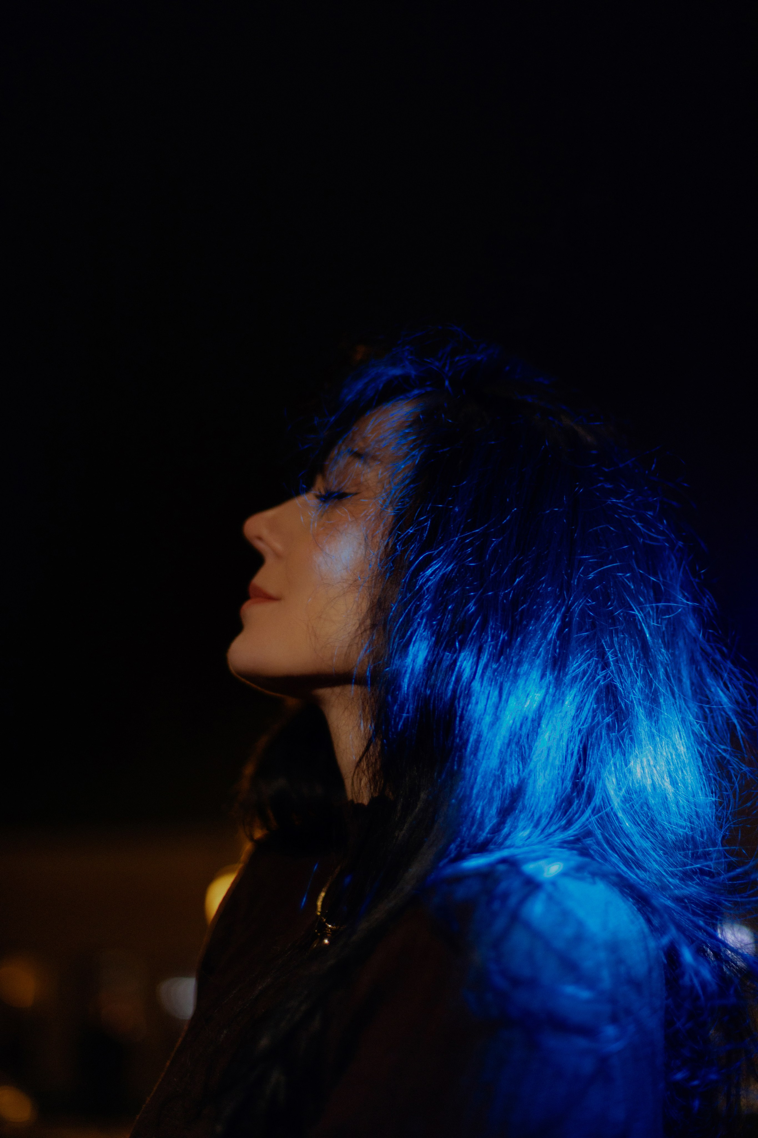 Светлана. Прогулка по ночному городу. Фотограф Мария Щеголькова. Чувственный женский портрет