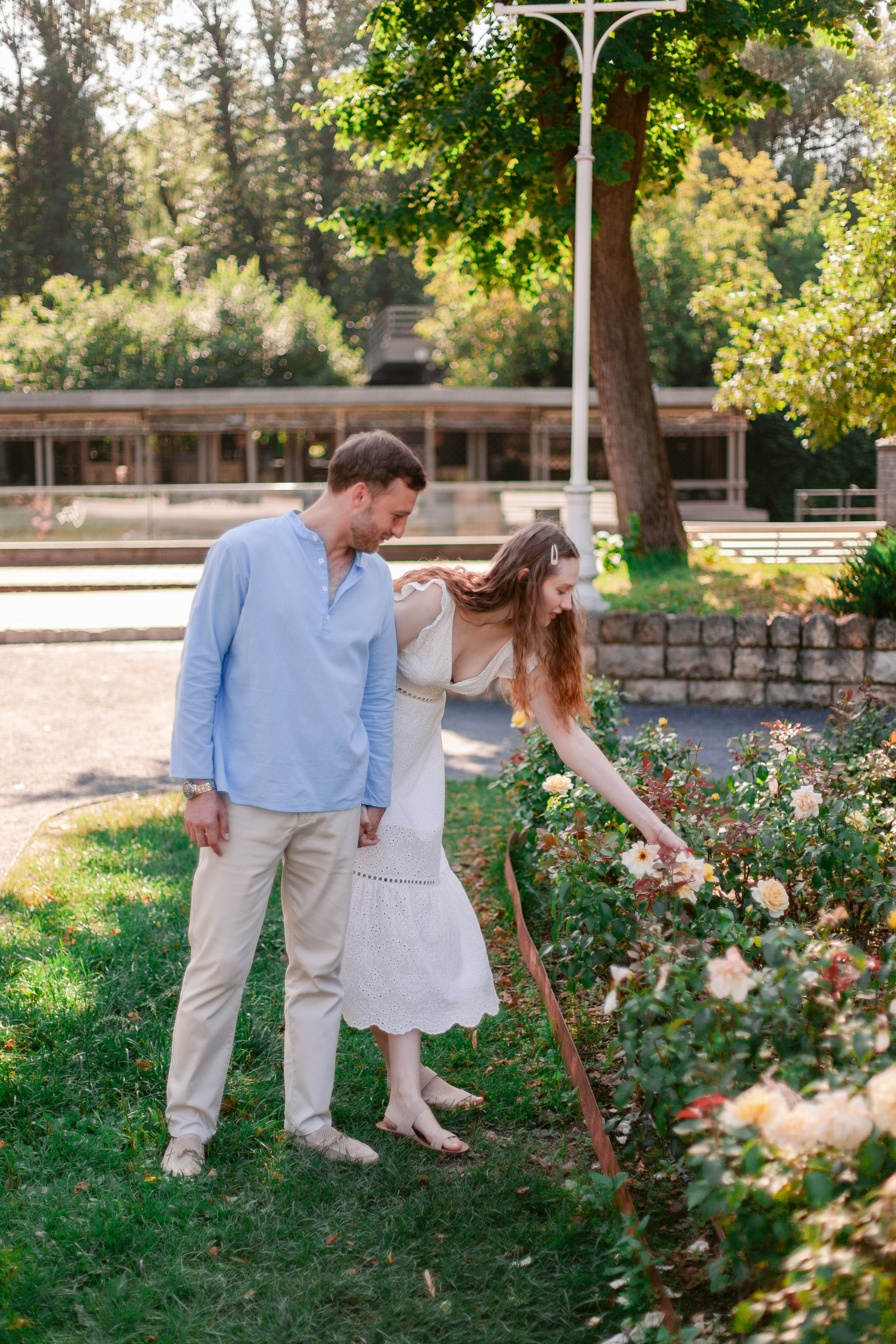 Прогулка лавстори предсвадебная в Парке Горького
