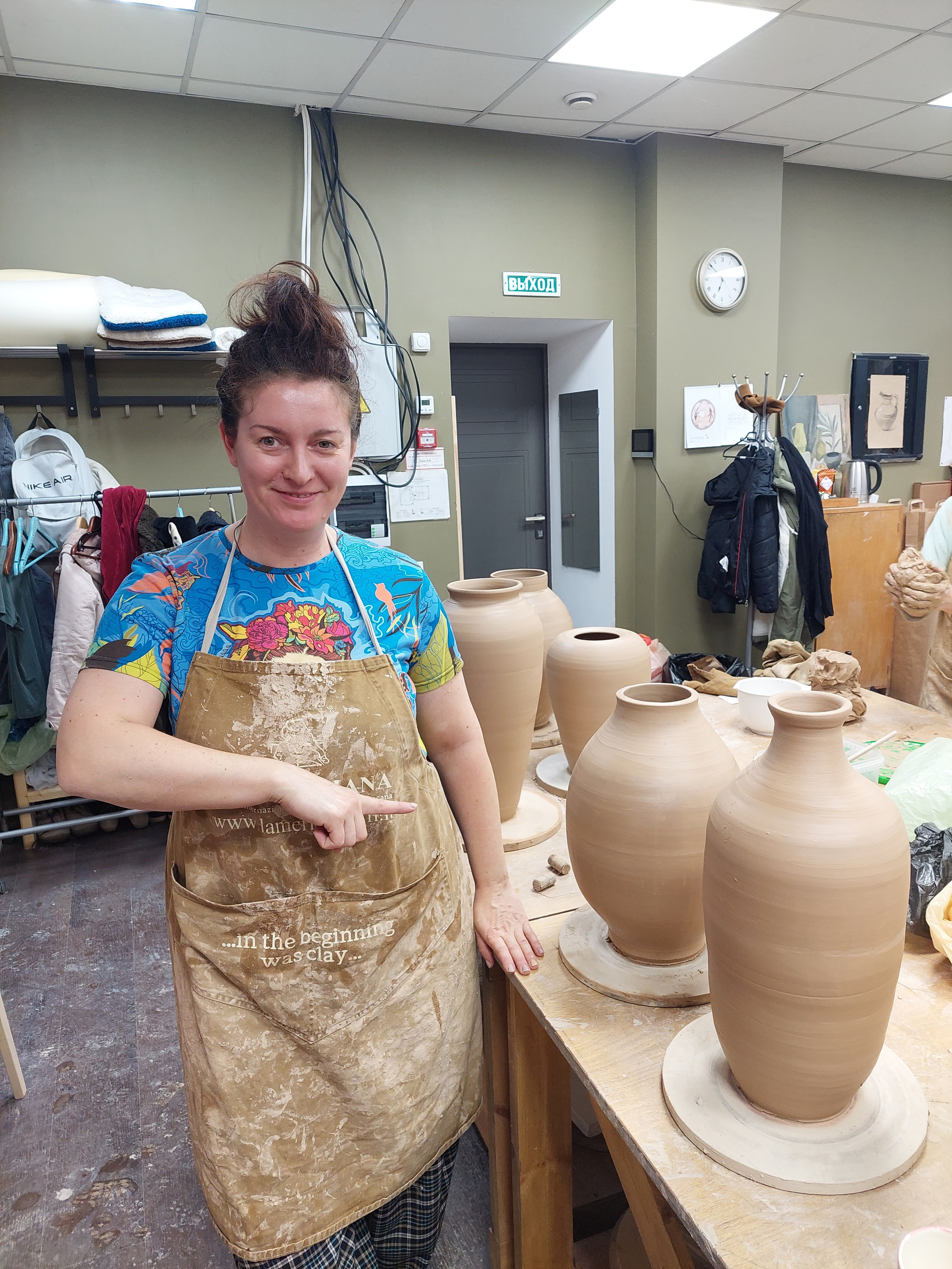 Что остается за кадром, или процесс работы керамиста. Керамика с историей. Елена Рогалёва