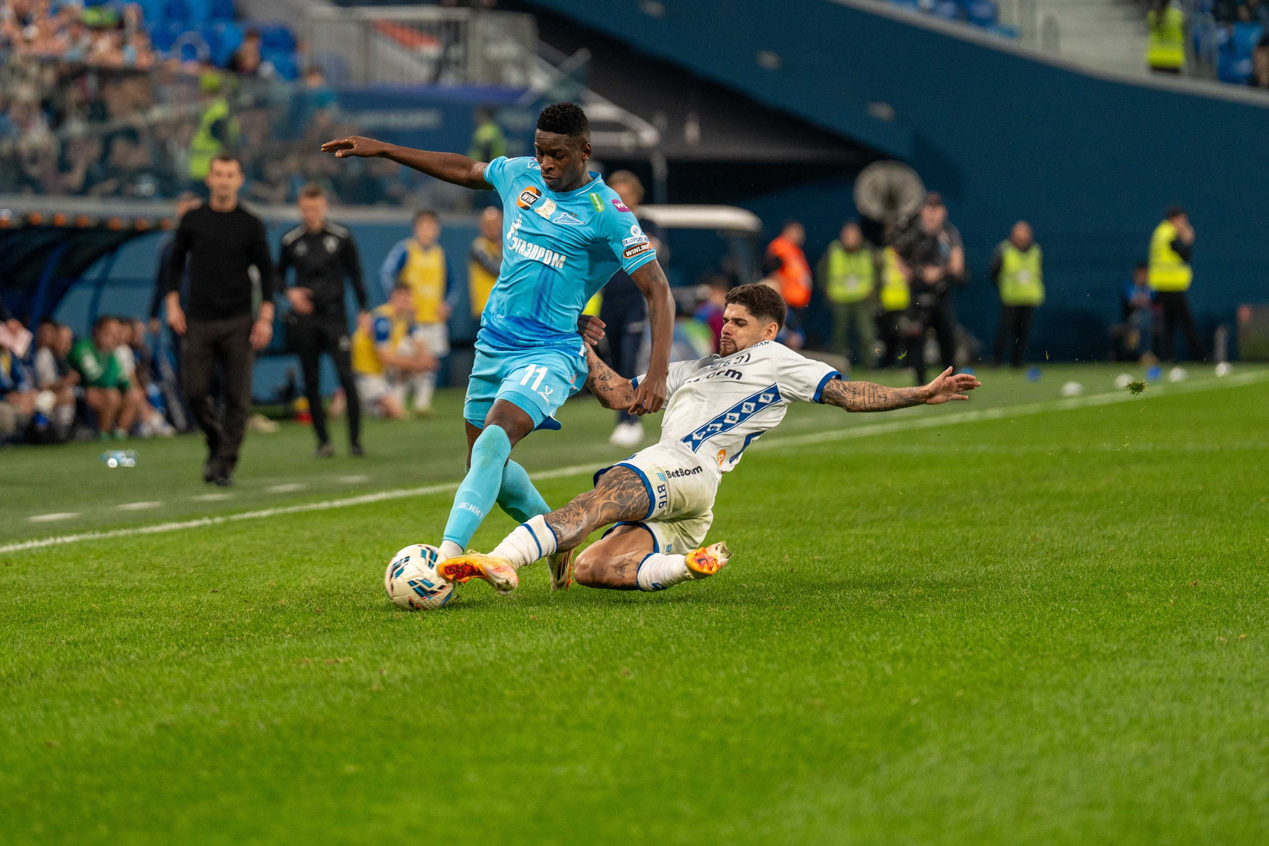 Зенит — Динамо (Москва): фотогалерея РПЛ, 13 тур на Газпром Арене | Антон Гауф. Спортивный фотограф в Санкт-Петербурге | Антон Гауф