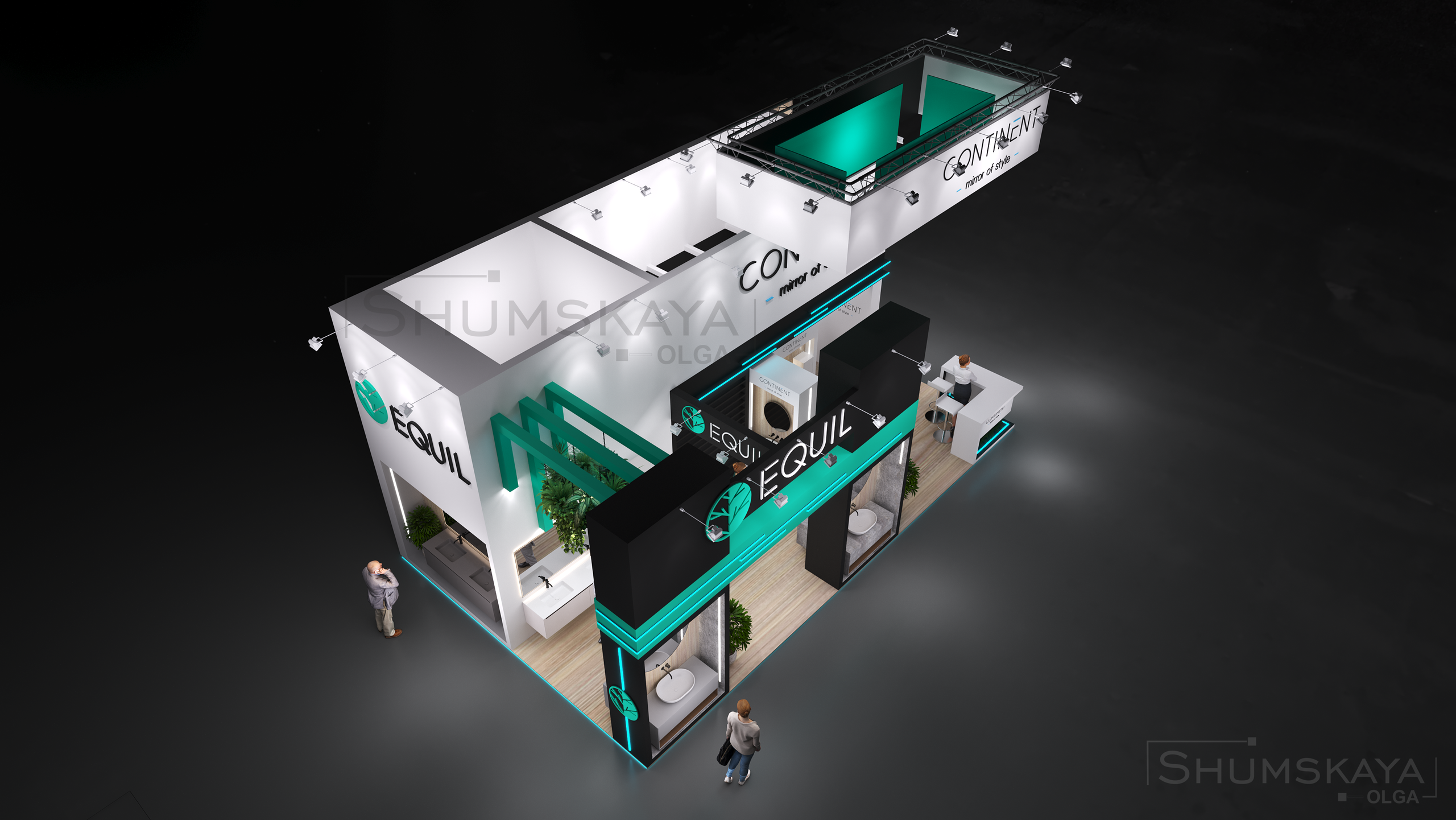 ДИЗАЙН ВЫСТАВОЧНОГО СТЕНДА CONTINENT. Выставочные стенды. Студия интерьера