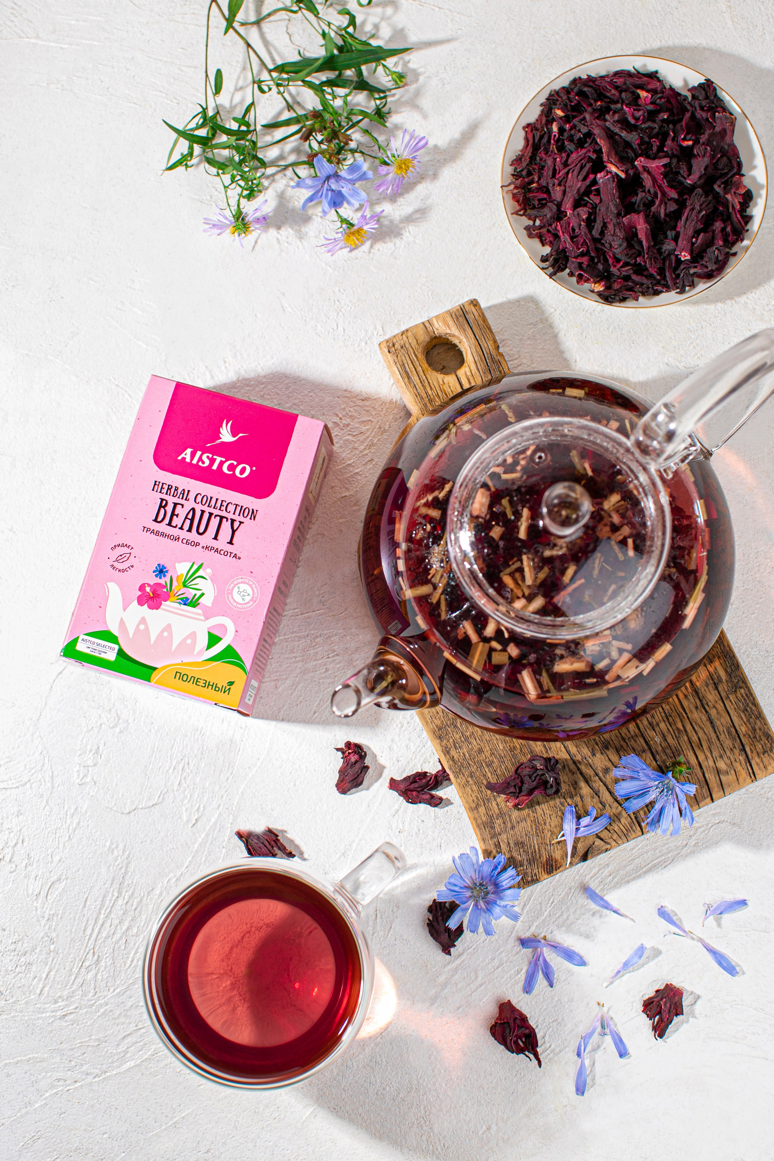 Чай AISTCO. Фуд фотограф. Съемка еды в Москве