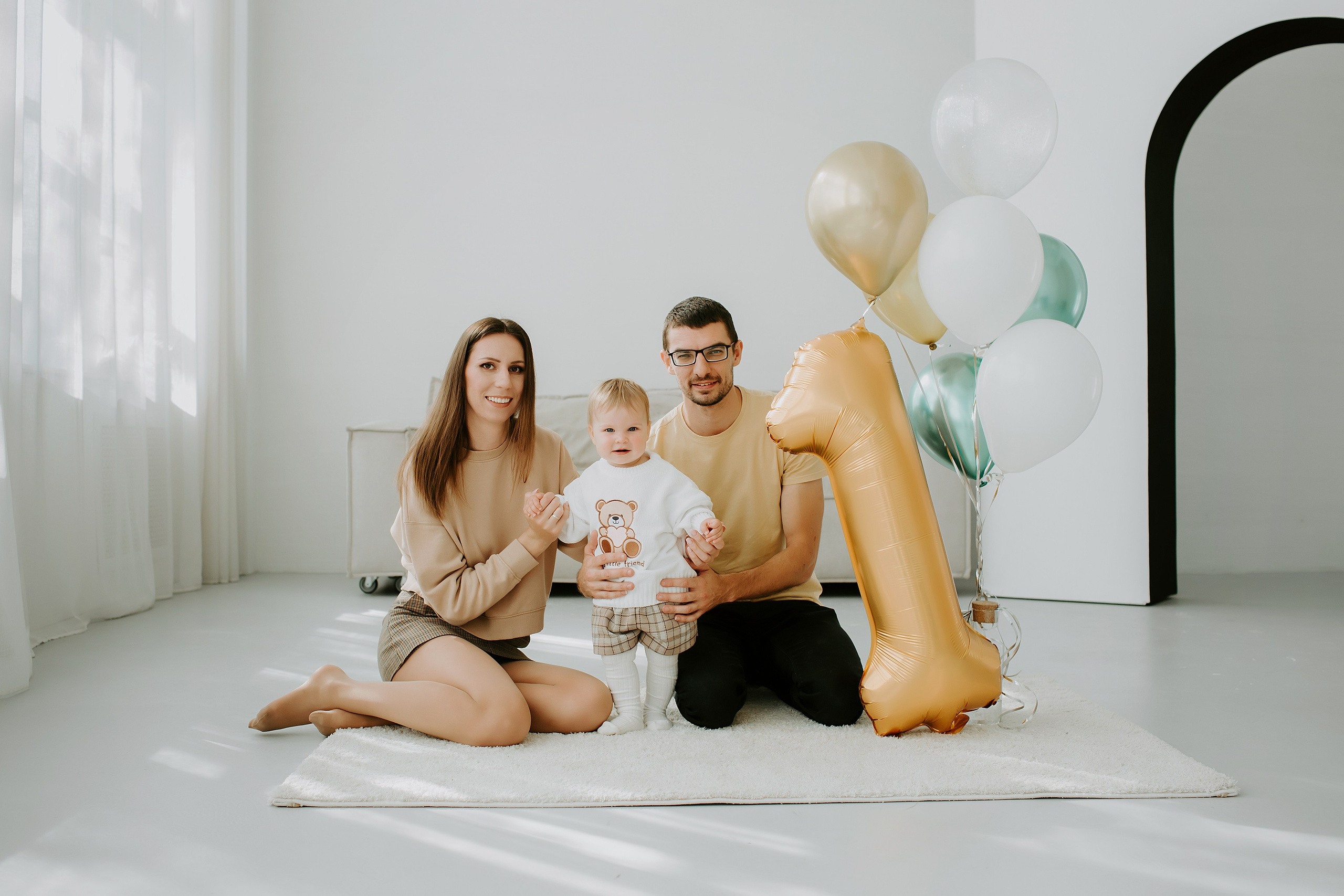 Лизоньке годик. Детский и семейный фотограф в Пензе Лена бешенова