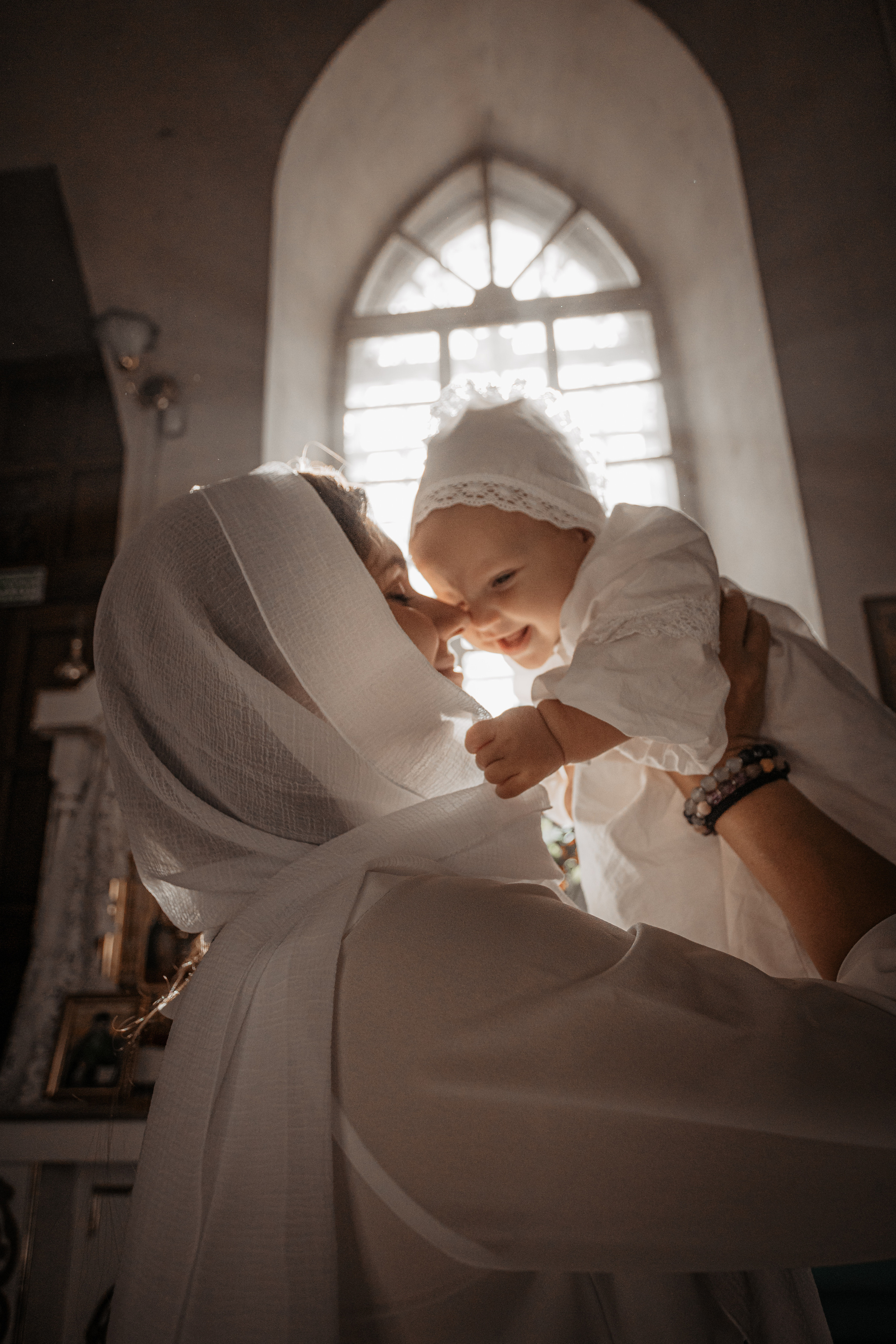 Крещение. Церковь иконы Божией Матери Знамение. Фотограф Мальнева Юлия в Липецке, в Москве. Фотостудия MARU в Липецке