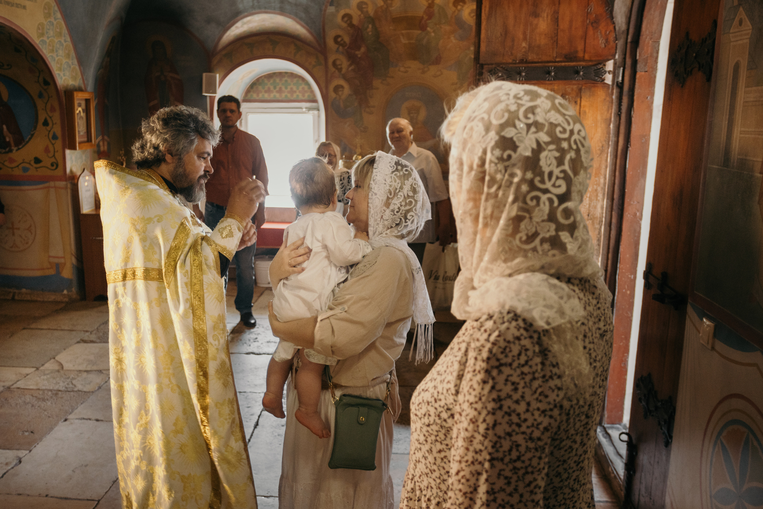 Крещение. Свято-Успенский Липецкий монастырь. Фотограф Мальнева Юлия в Липецке, в Москве. Фотостудия MARU в Липецке