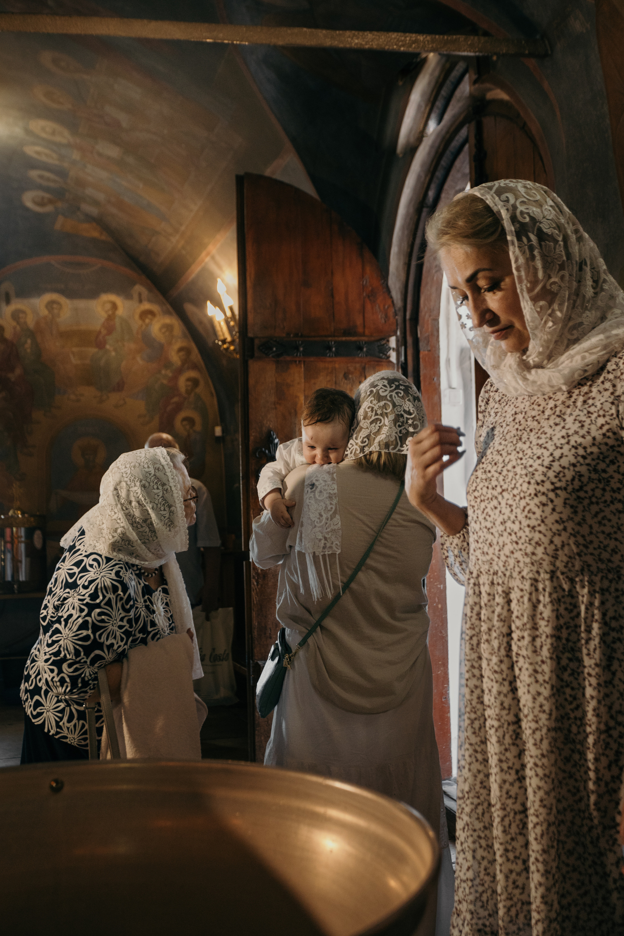 Крещение. Свято-Успенский Липецкий монастырь. Фотограф Мальнева Юлия в Липецке, в Москве. Фотостудия MARU в Липецке