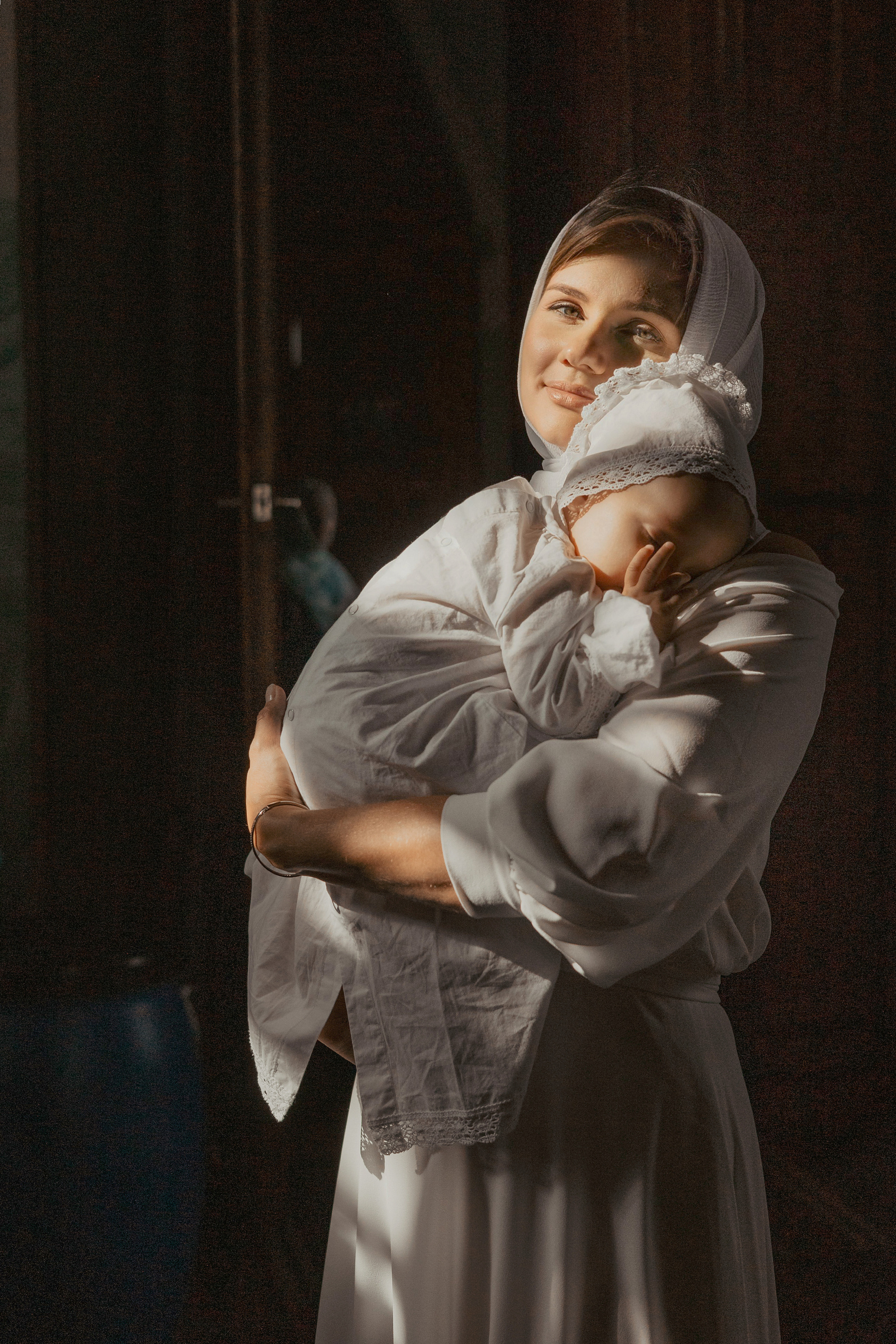 Крещение. Церковь иконы Божией Матери Знамение. Фотограф Мальнева Юлия в Липецке, в Москве. Фотостудия MARU в Липецке