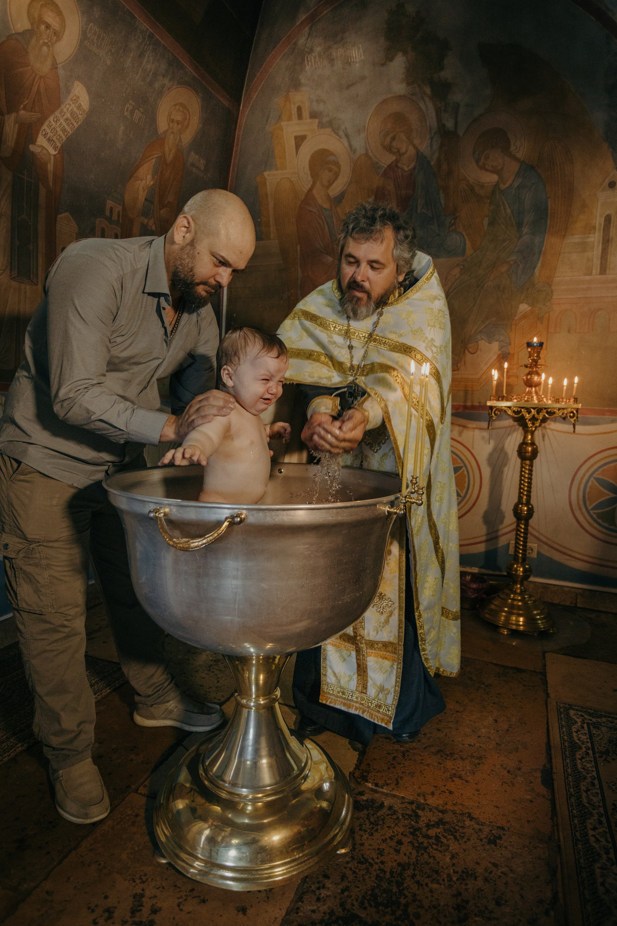 Крещение. Свято-Успенский Липецкий монастырь. Фотограф Мальнева Юлия в Липецке, в Москве. Фотостудия MARU в Липецке