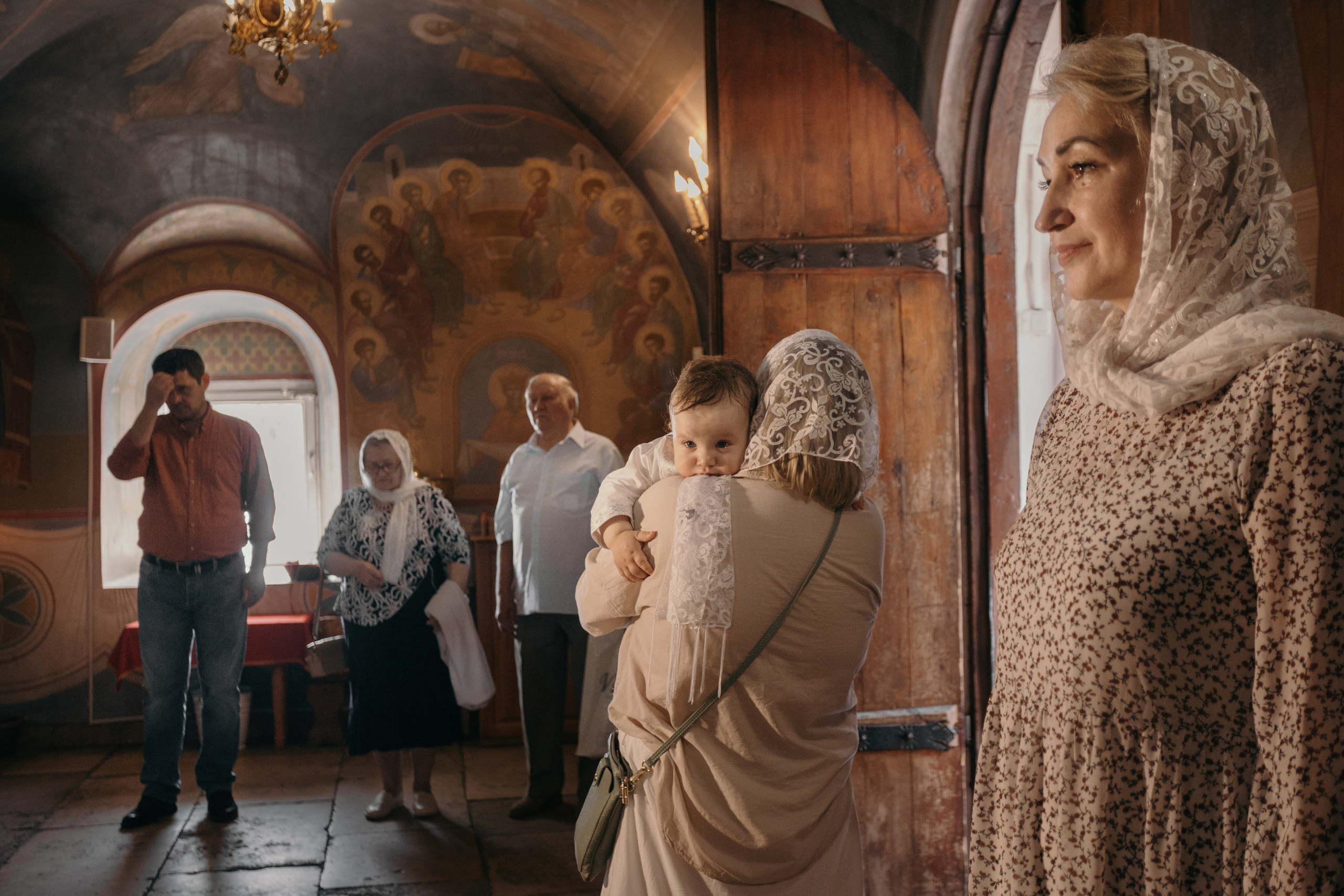 Крещение. Свято-Успенский Липецкий монастырь. Фотограф Мальнева Юлия в Липецке, в Москве. Фотостудия MARU в Липецке