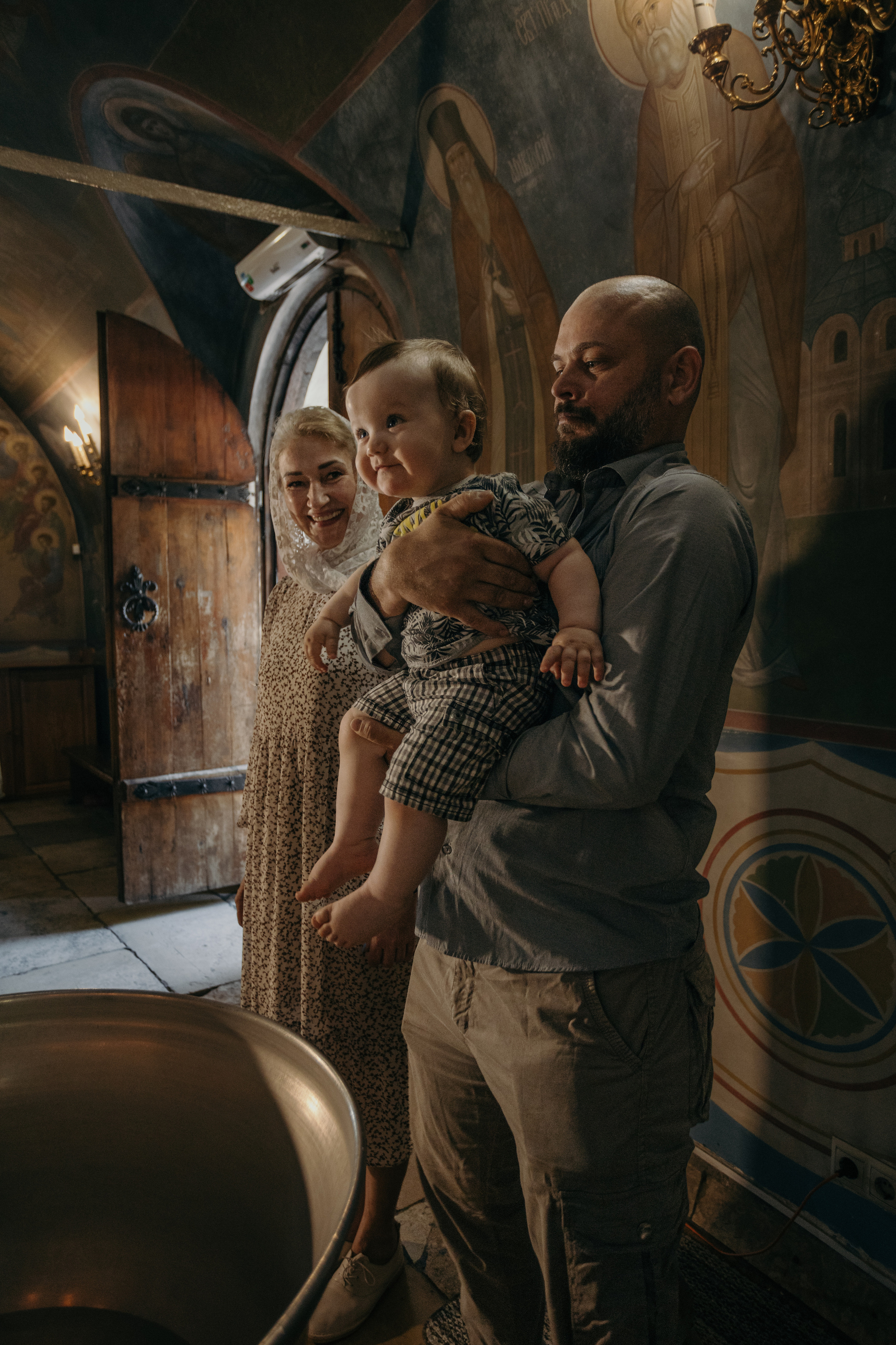 Крещение. Свято-Успенский Липецкий монастырь. Фотограф Мальнева Юлия в Липецке, в Москве. Фотостудия MARU в Липецке