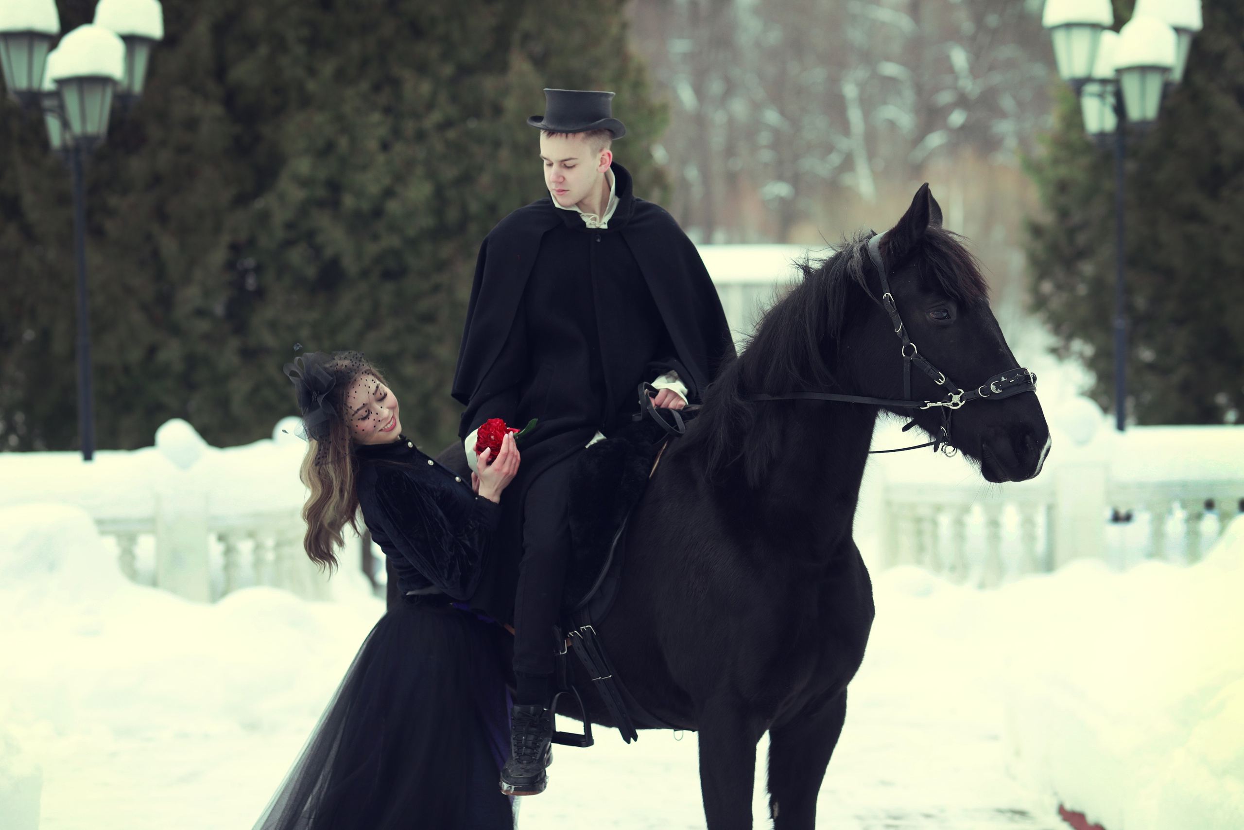 Семейная, love-story с лошадьми. Фотосессия с лошадьми