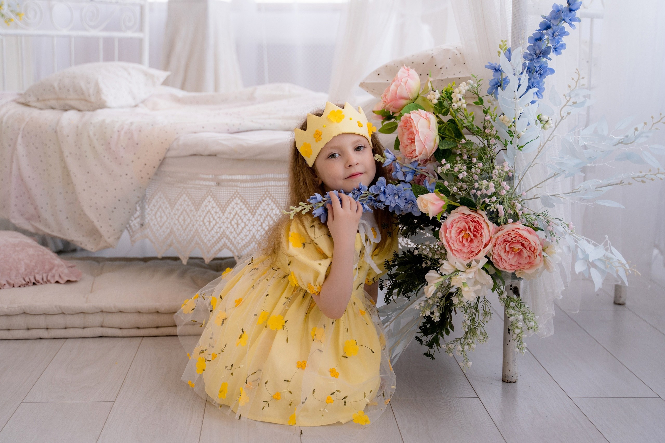 Маленькие принцессы. Фотостудия Малина в городе Улан-Удэ. Фотограф Ирина Жарникова