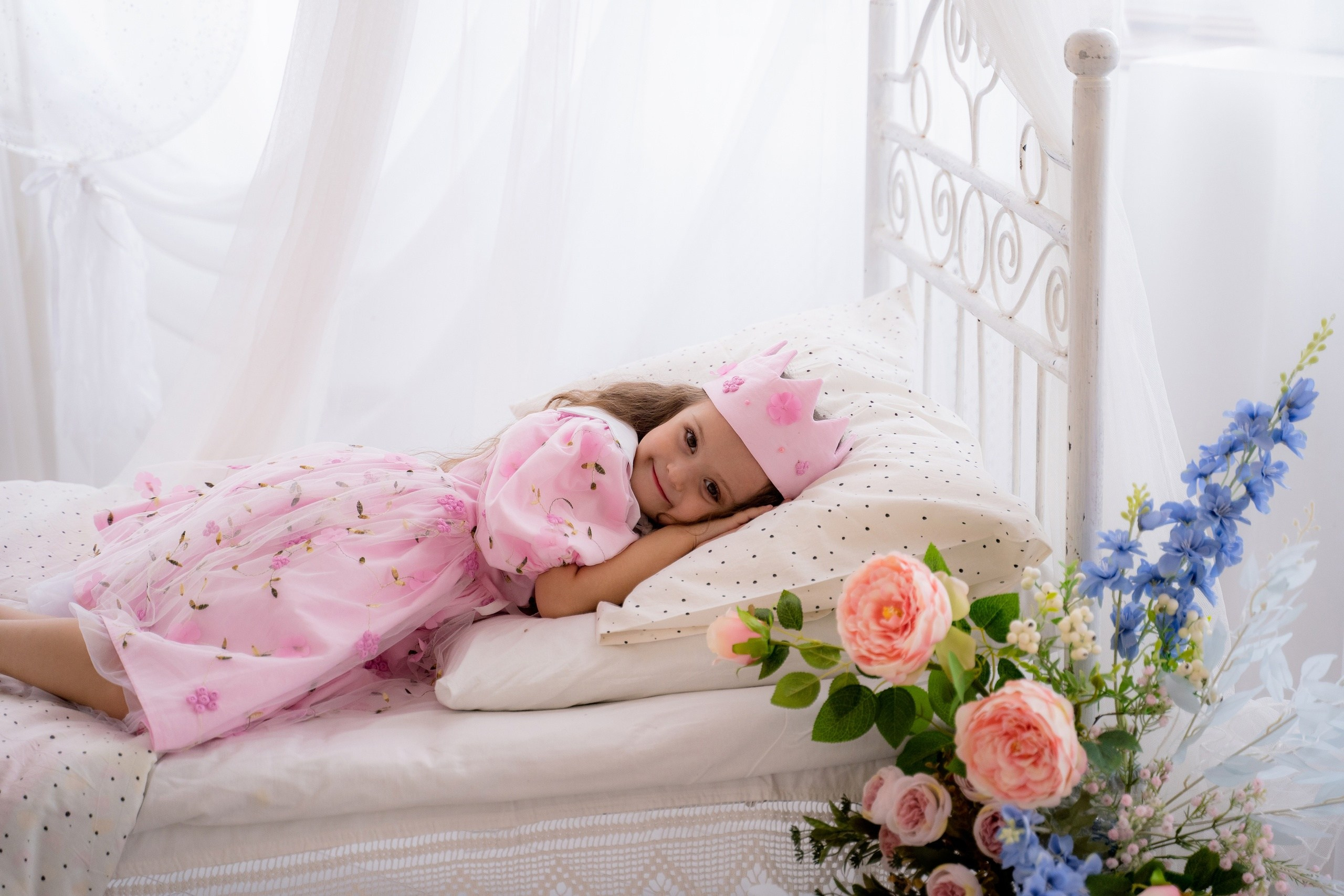 Маленькие принцессы. Фотостудия Малина в городе Улан-Удэ. Фотограф Ирина Жарникова