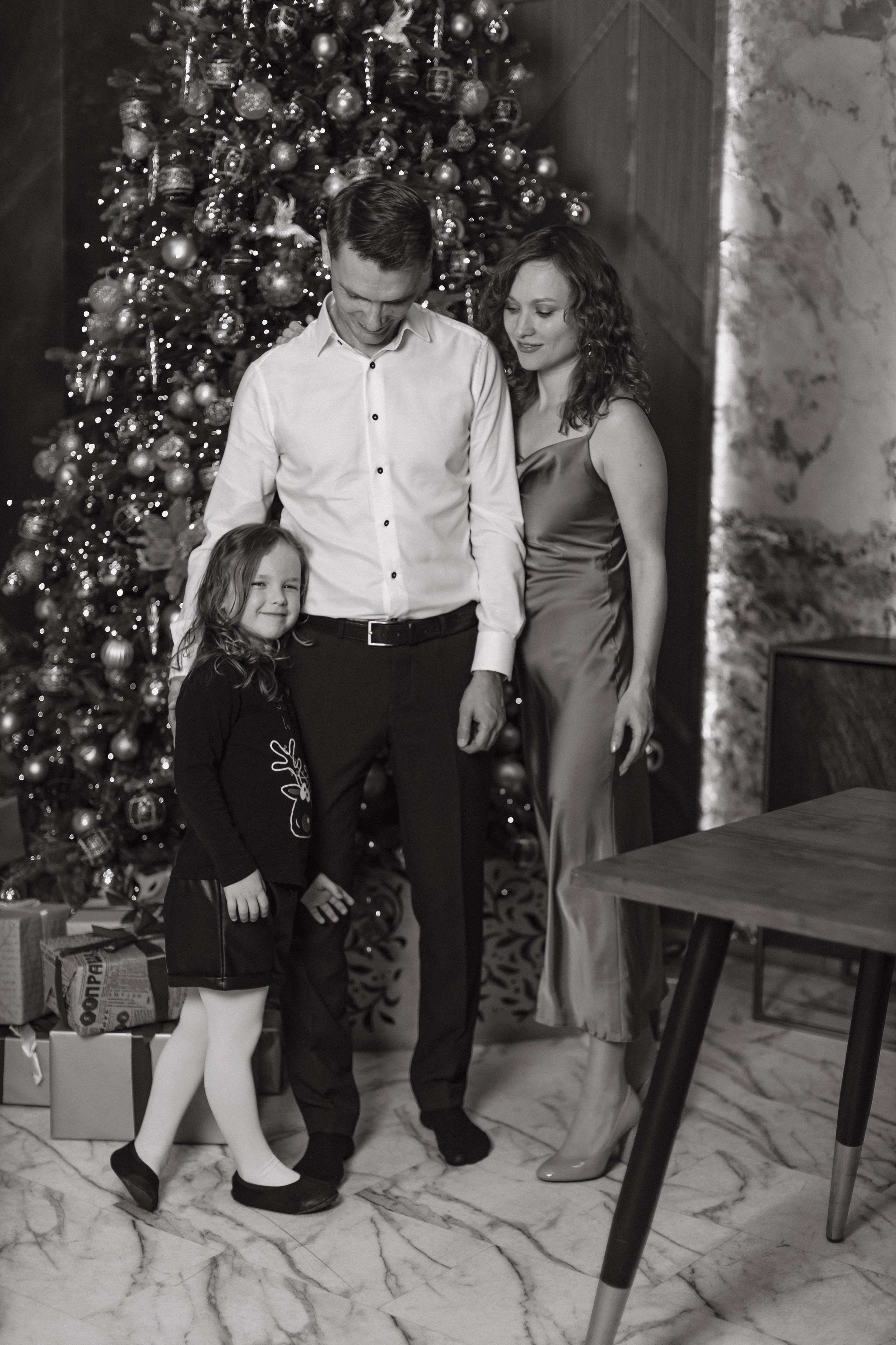 Лена и ее семья. Новогодняя история. Свадебный и семейный фотограф Савельева Дарья