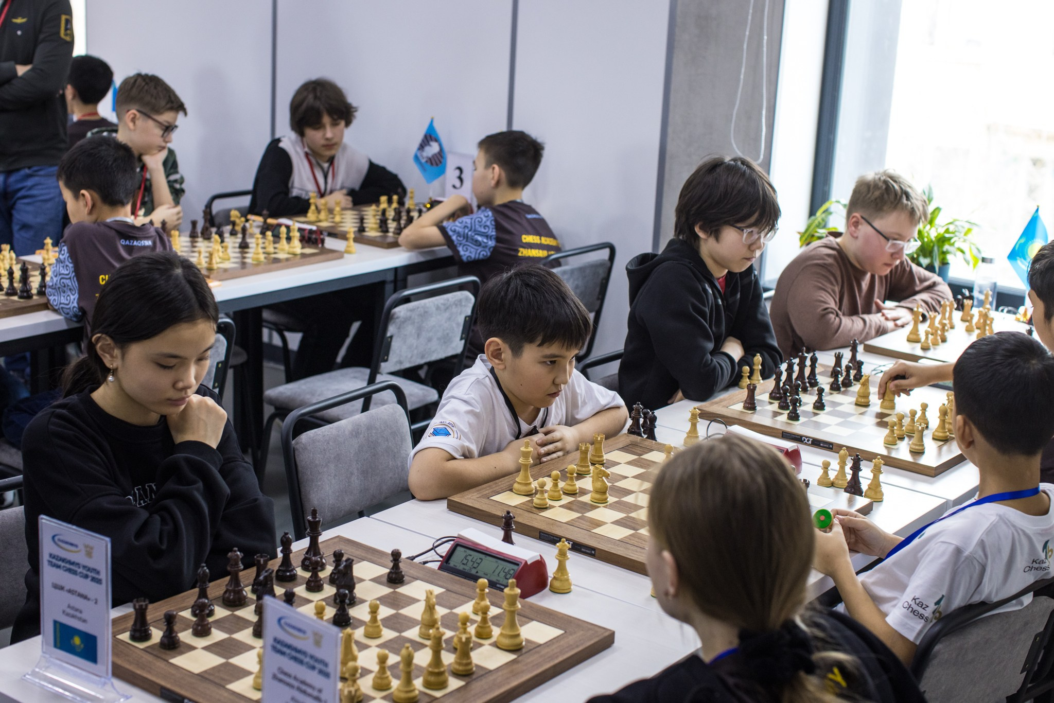 2025.02.02 KAZAKHMYS Youth Team Chess CUP 2025 — Day2_rapid. Фотограф Анна Штурман (репортажная съёмка любых событий и мероприятий) Anna Shtourman photographer