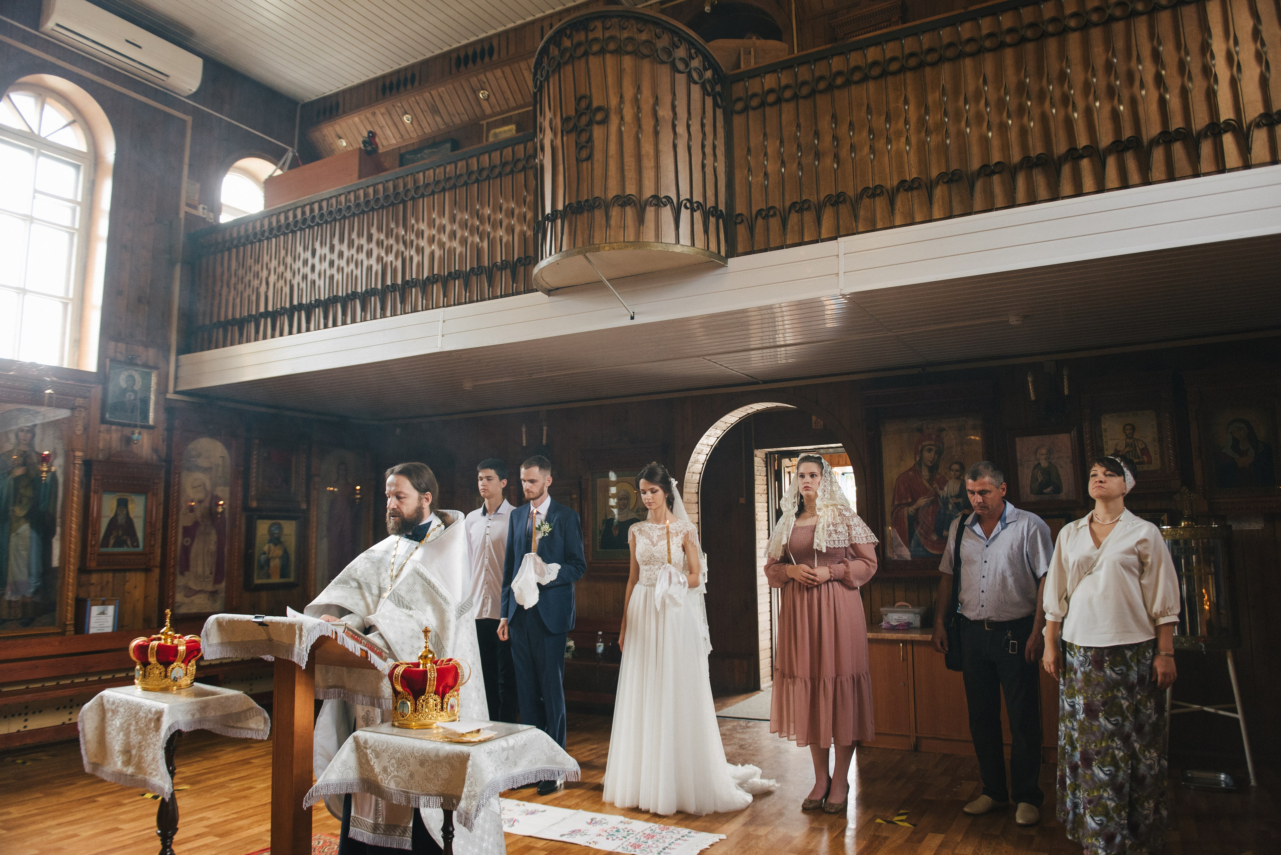 Венчание Никиты и Тони — Храм Иоанна Кронштадского. Свадебный и семейный фотограф Волгоград Москва