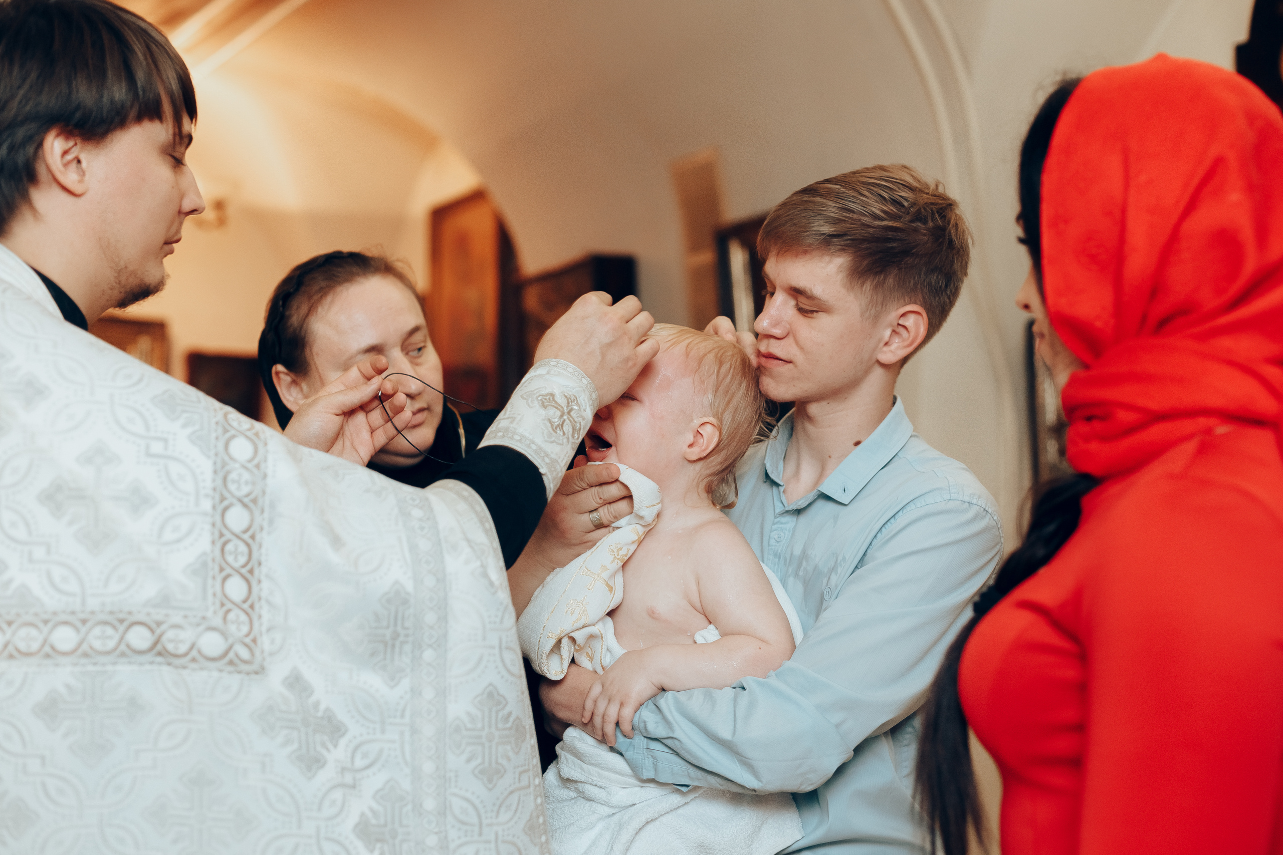 Крещение Леши. Свадебный фотограф в Краснодаре Николай Крауз