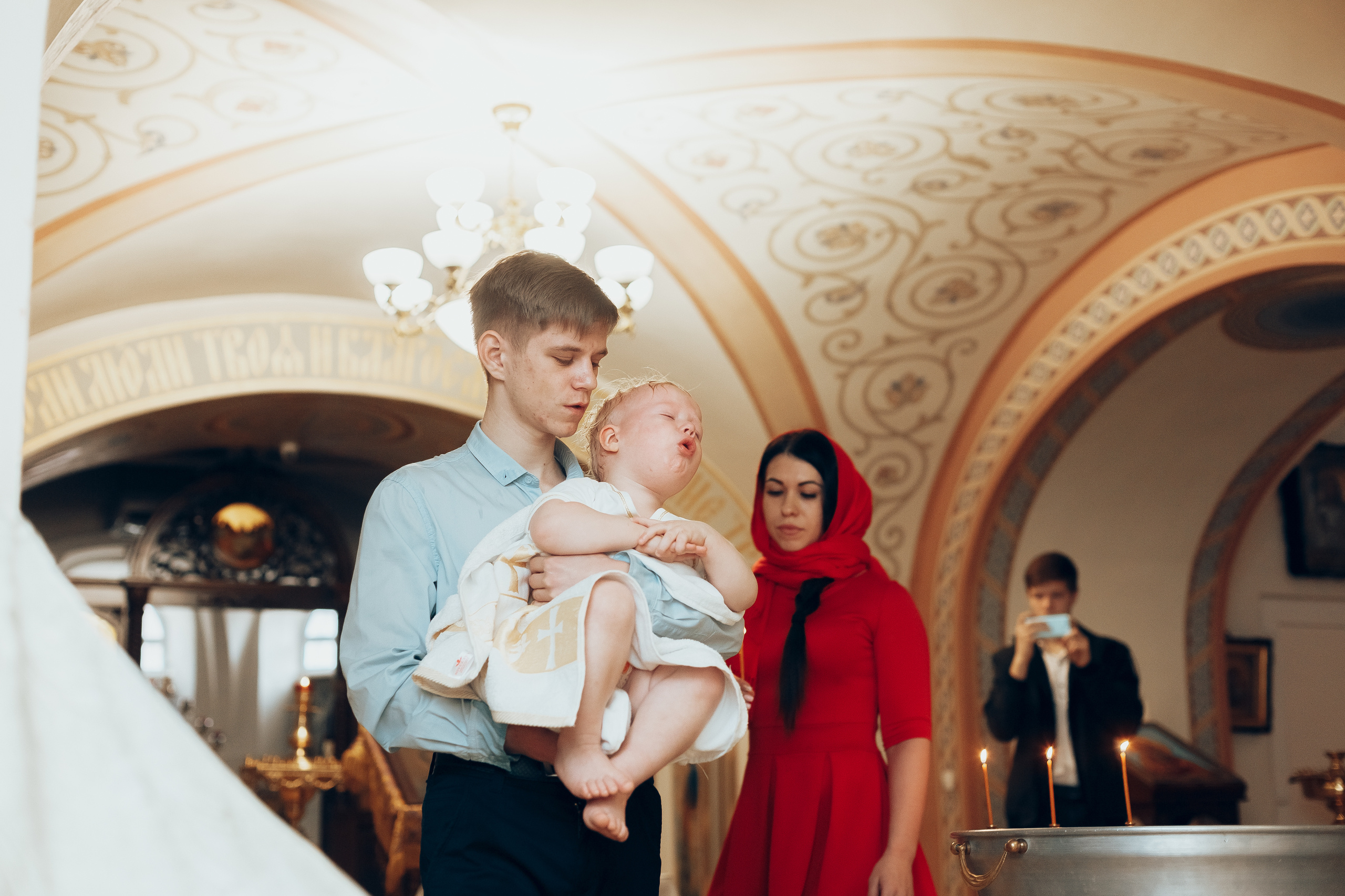 Крещение Леши. Свадебный фотограф в Краснодаре Николай Крауз