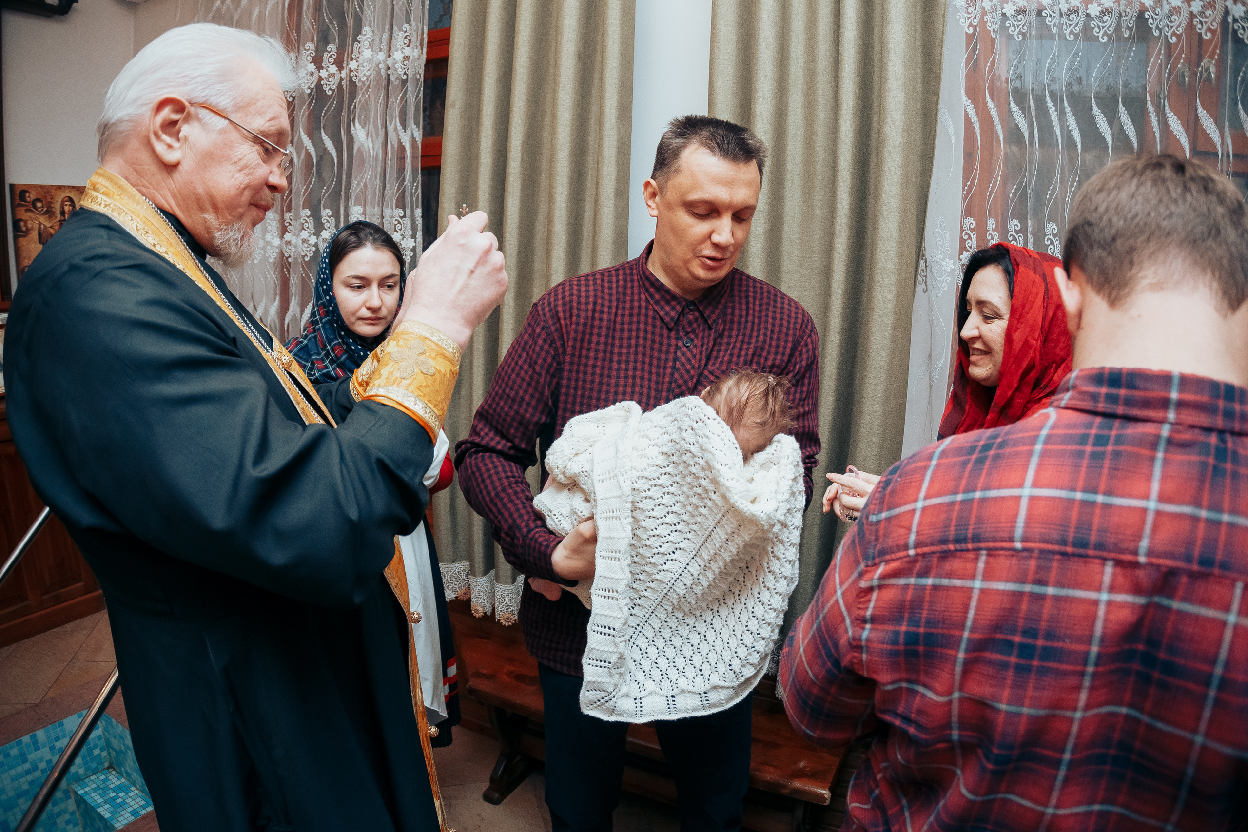 Крещение Вероники. Свадебный фотограф в Краснодаре Николай Крауз