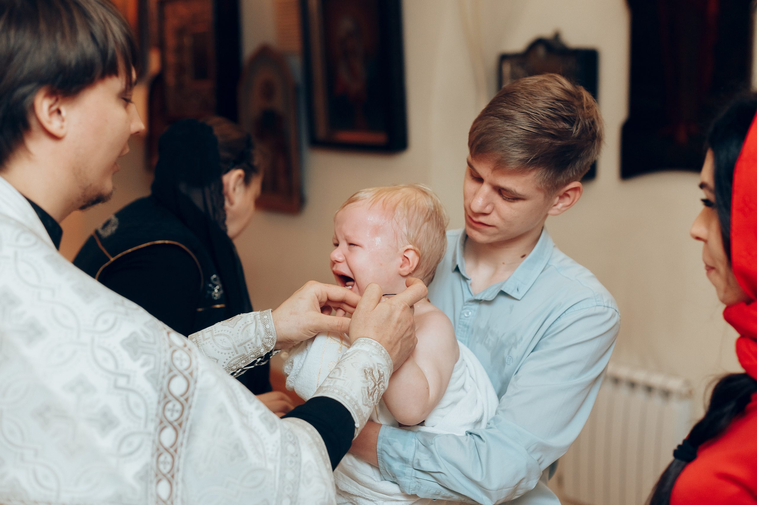 Крещение Леши. Свадебный фотограф в Краснодаре Николай Крауз