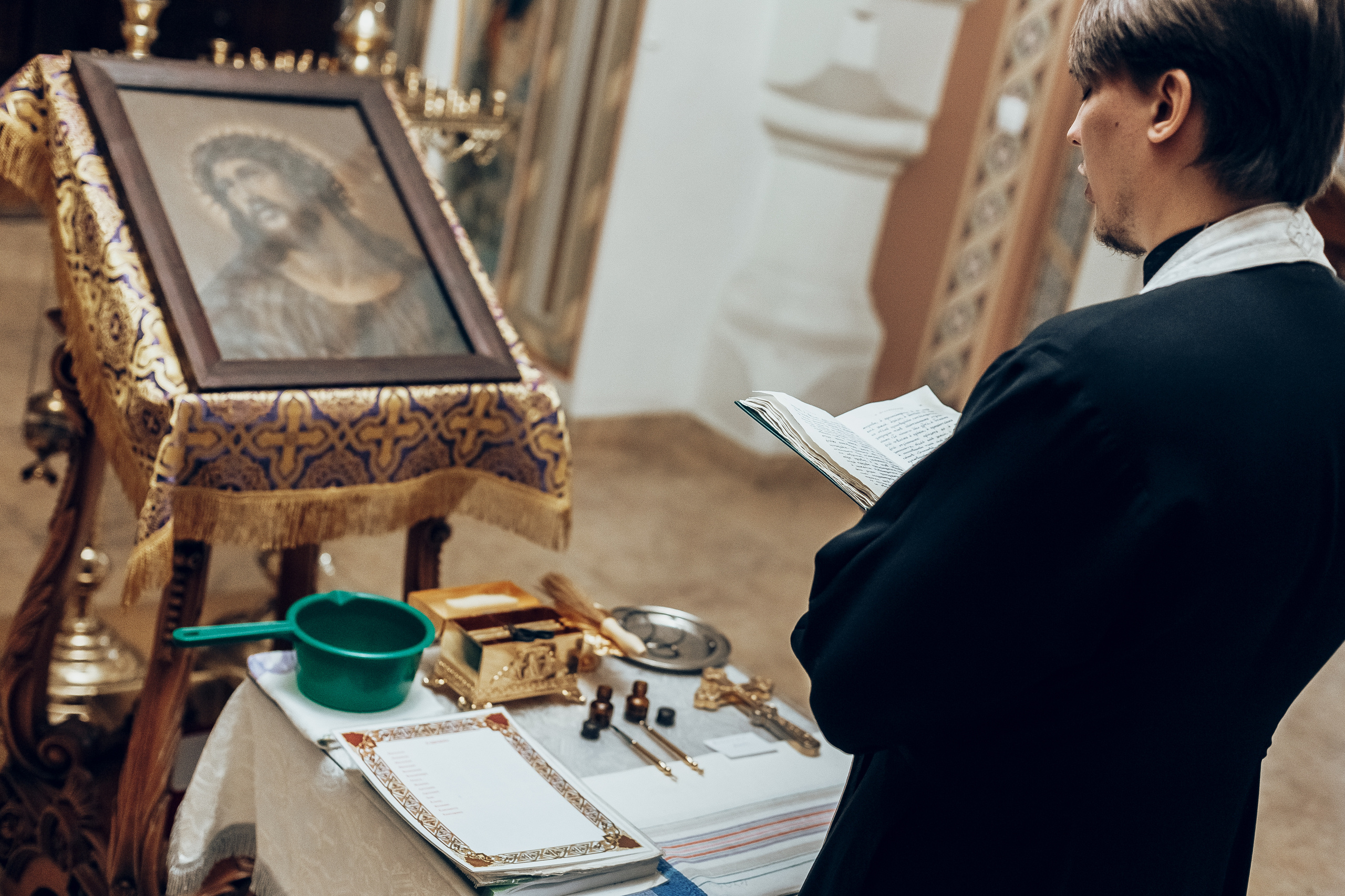 Крещение Леши. Свадебный фотограф в Краснодаре Николай Крауз