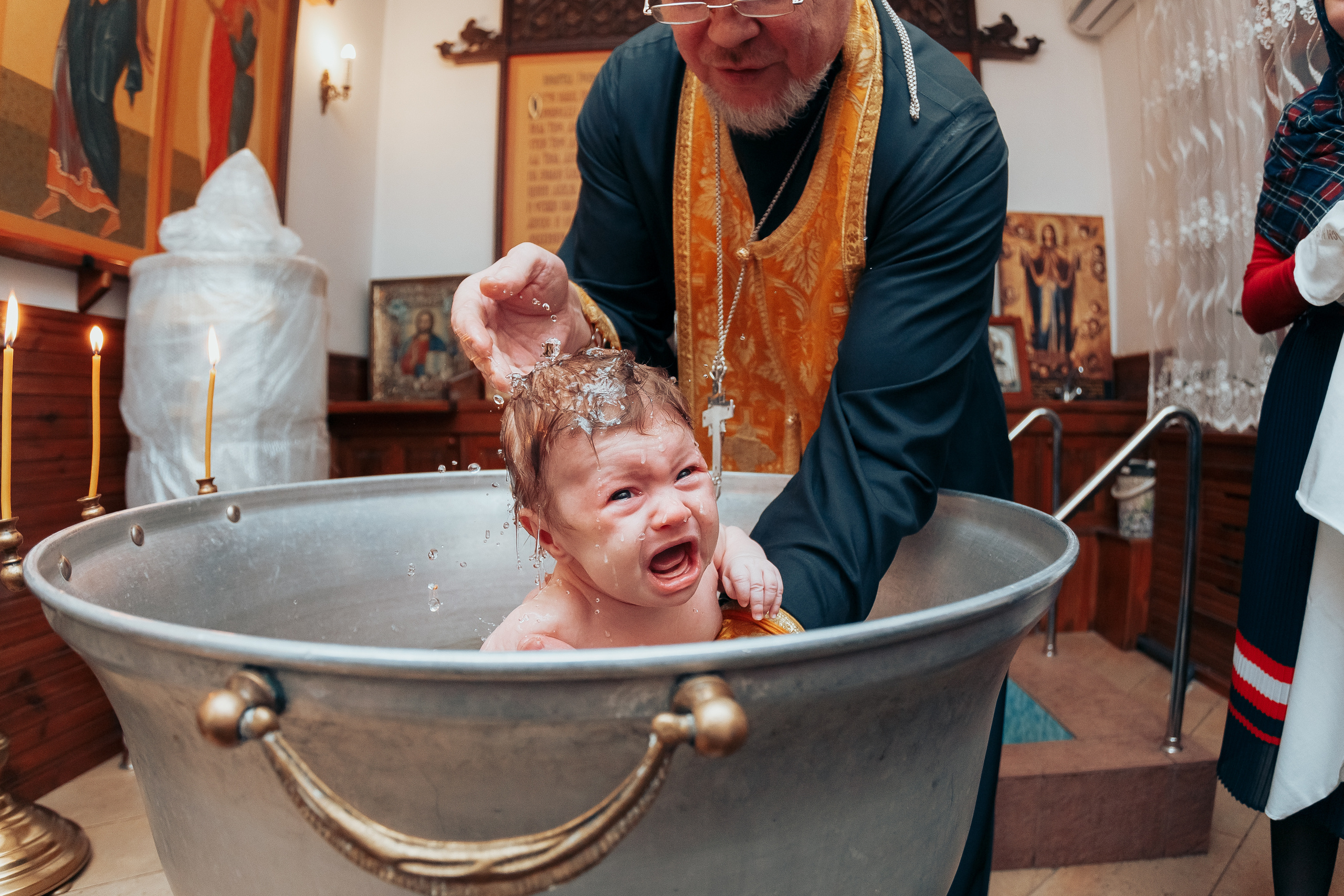 Крещение Вероники. Свадебный фотограф в Краснодаре Николай Крауз