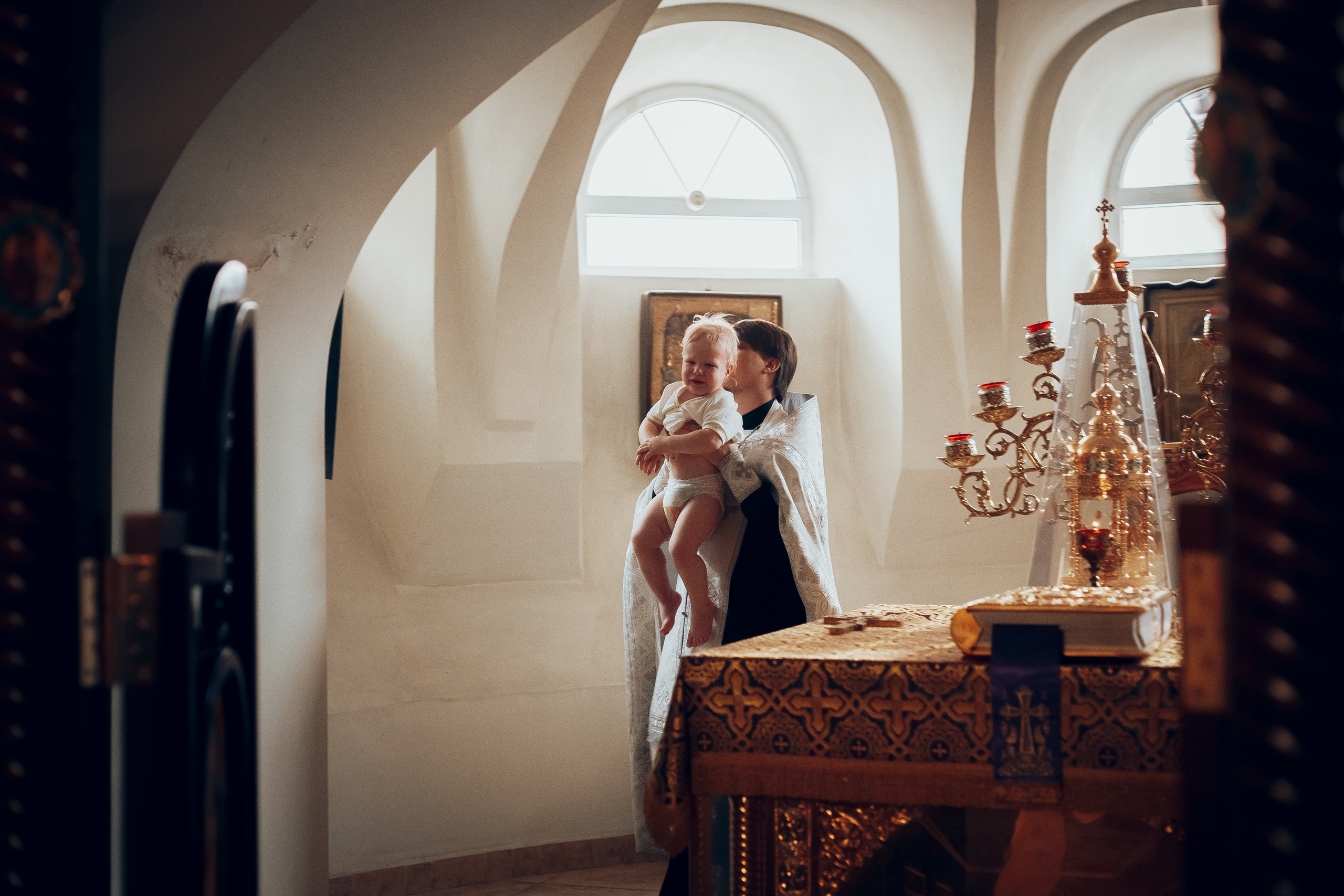 Крещение Леши. Свадебный фотограф в Краснодаре Николай Крауз