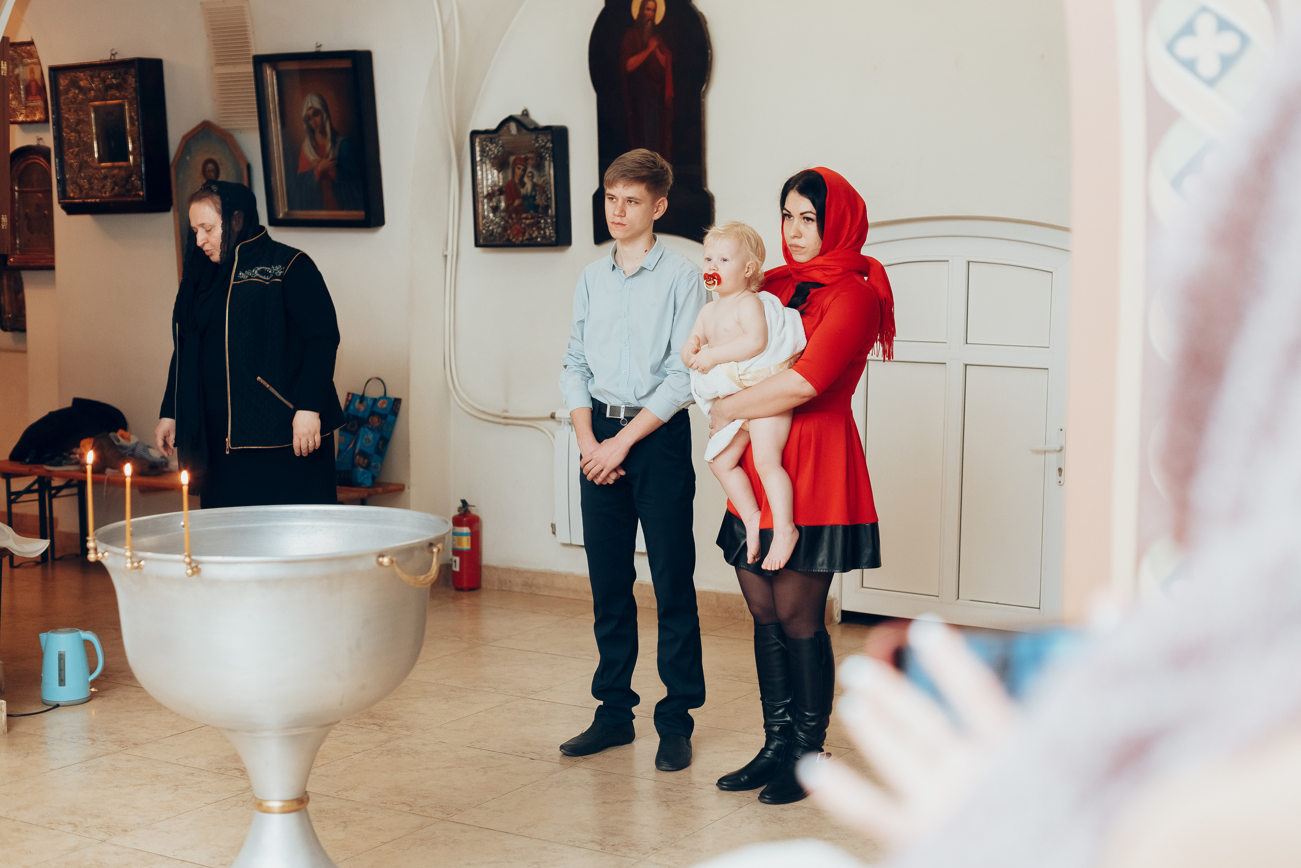 Крещение Леши. Свадебный фотограф в Краснодаре Николай Крауз